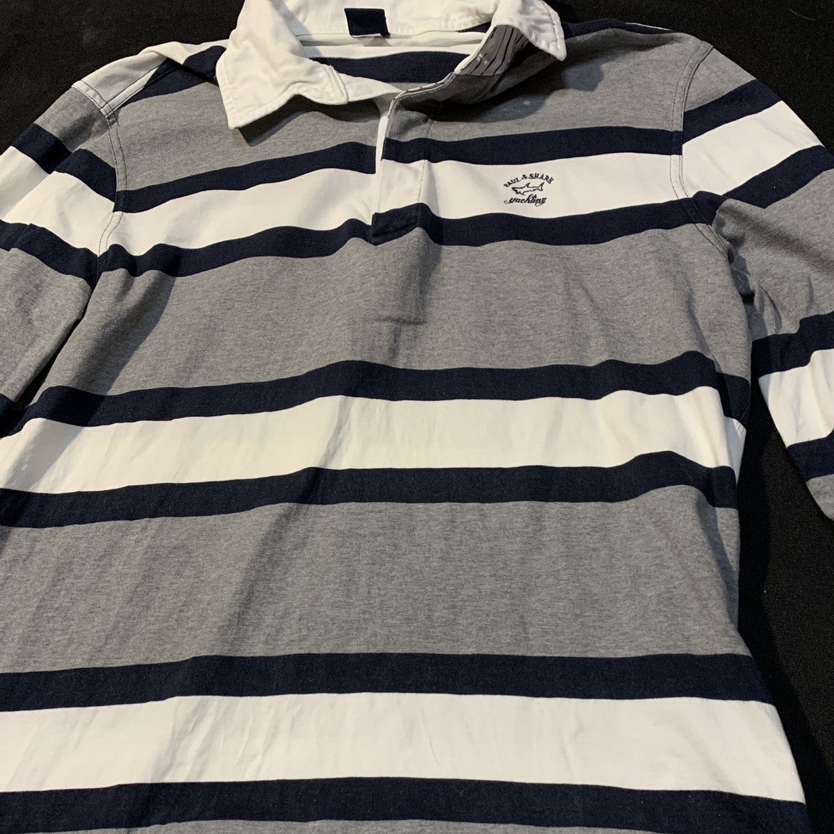 Paul & Shark Paul Shark Rugby Polo Shirt Striped Size XL Size US XL / EU 56 / 4 - 9 Thumbnail