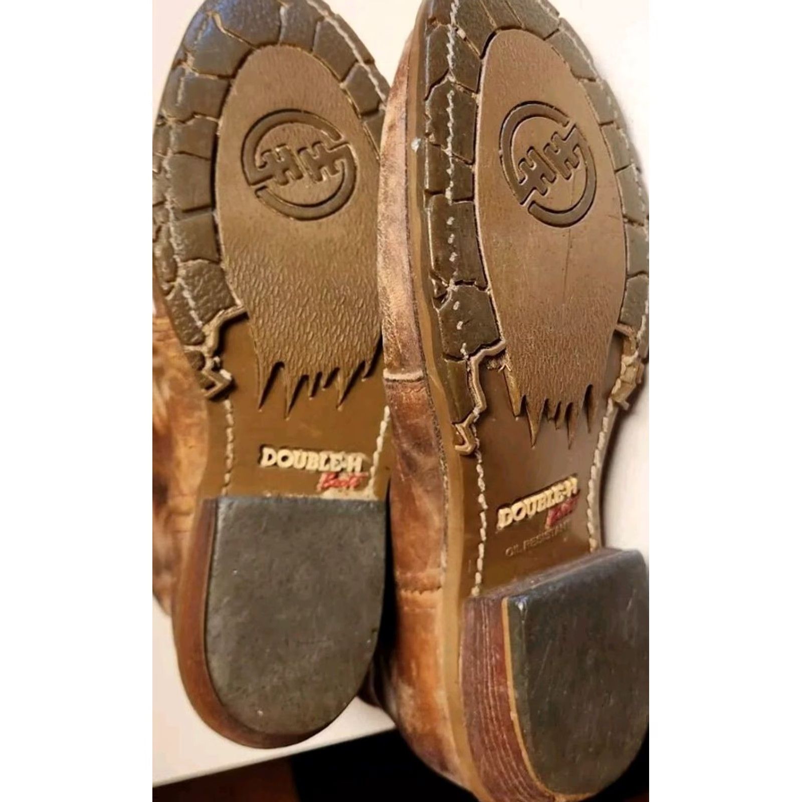 Doublet VINTAGE? No. DOUBLE H Boots Western Boots Women 8.5 M Buckaroo Gel Ice Buckaroo Western Cowboy Boots Women 8.5 M USA MADE DH5159 Size US 9 / IT 39 - 7 Thumbnail