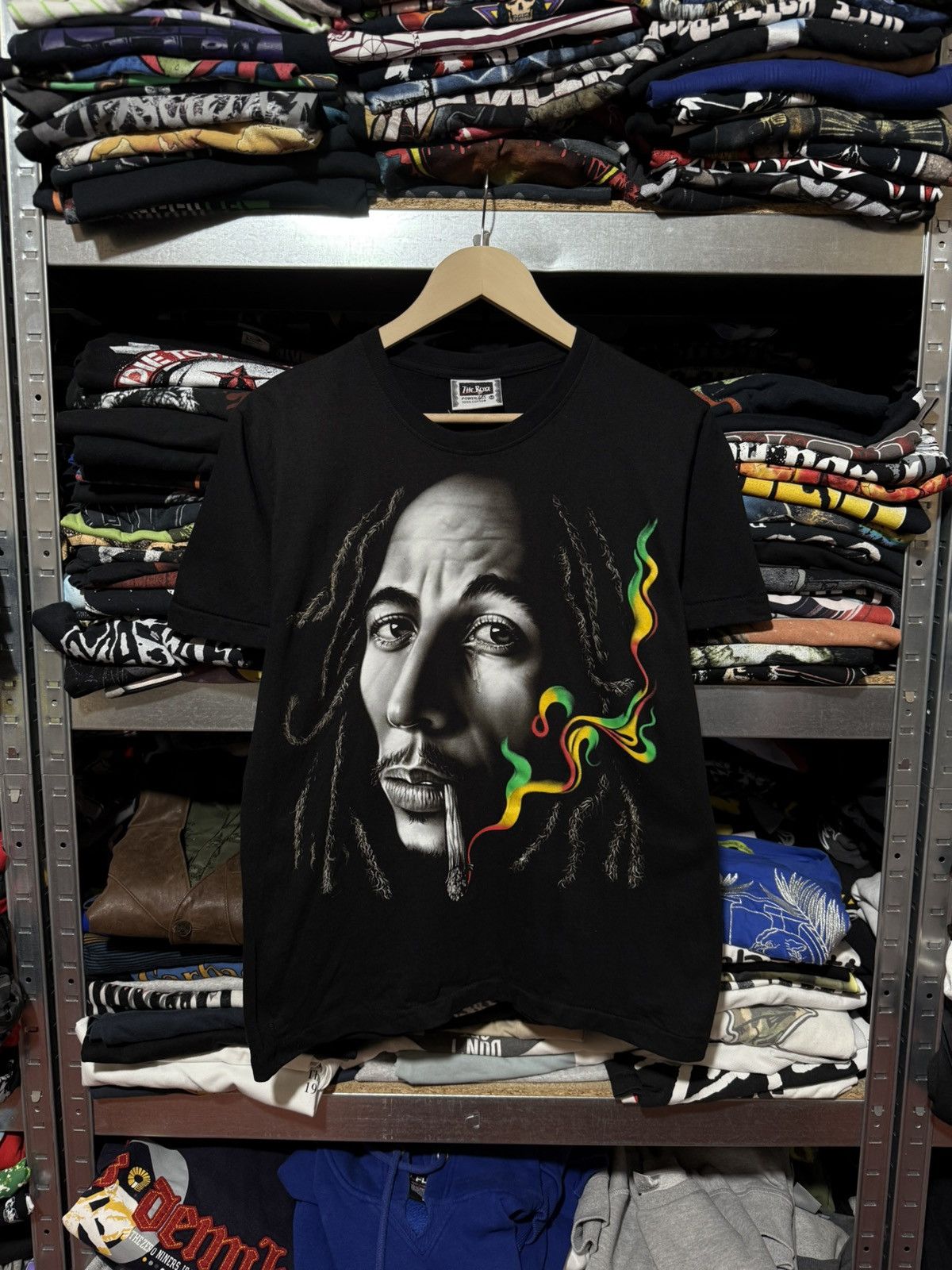 Band Tees Vintage 1990’s Bob Marley One Love Rock Band Retro T-Shirt Size US M / EU 48-50 / 2 - 1 Thumbnail