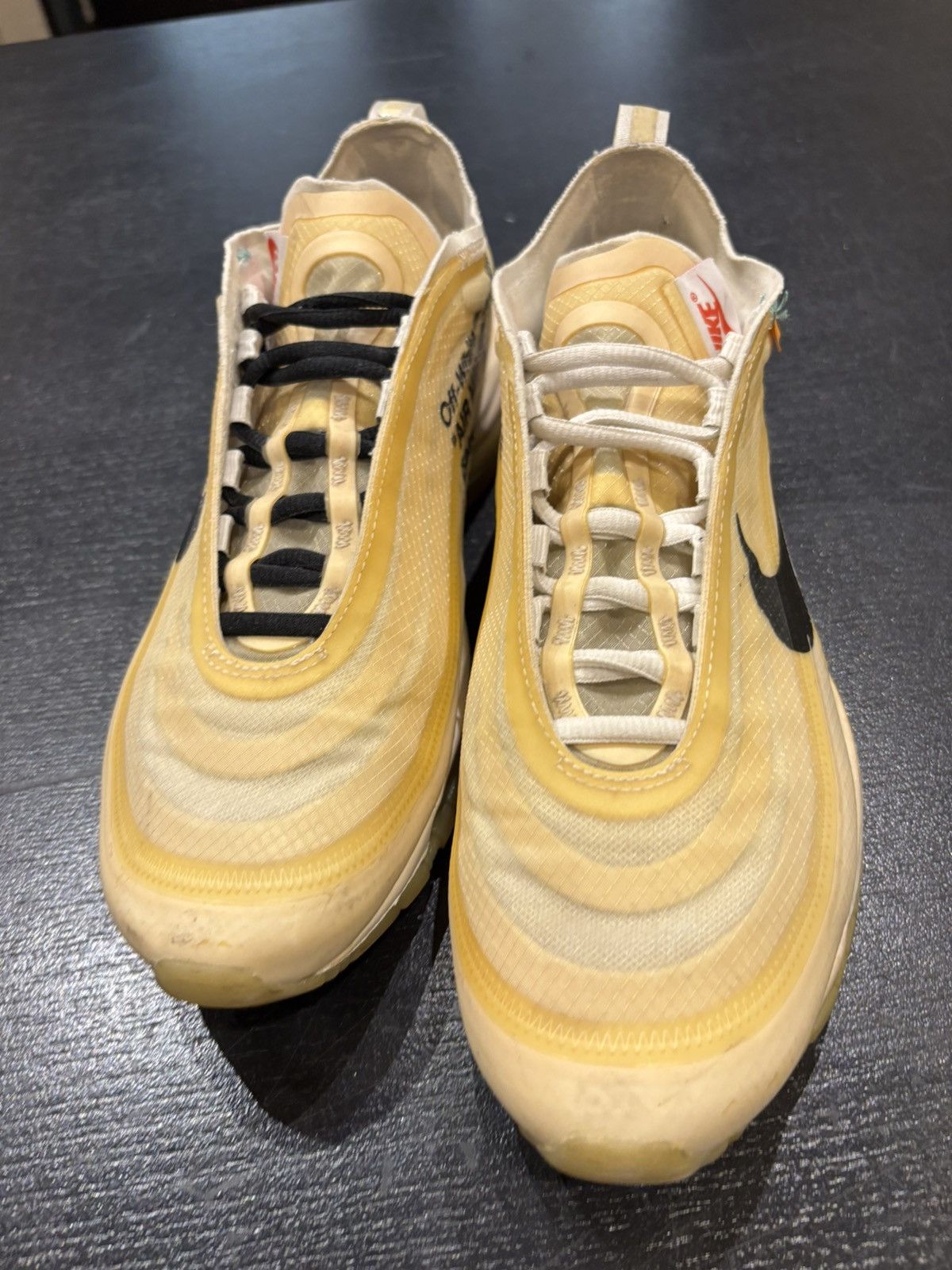 Nike Nike X Off-White Air Max 97 ‘Off White’ Size US 8.5 / EU 41-42 - 4 Thumbnail
