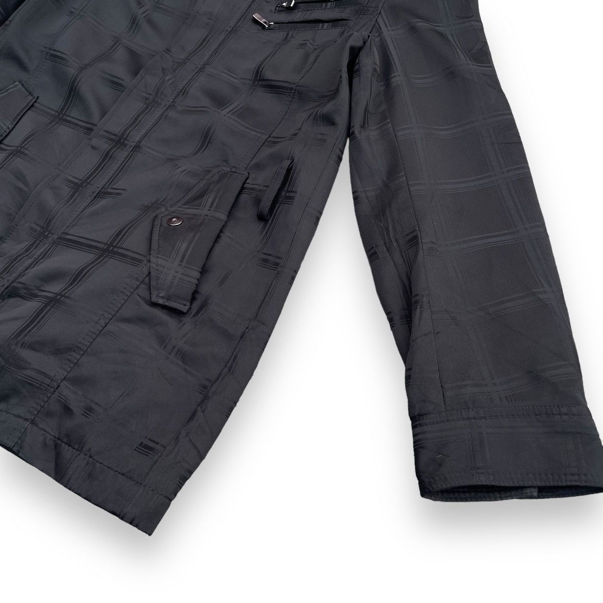 If Six Was Nine × Japanese Brand × Seditionaries 🇯🇵 DOUBLE FOCUS BUTTON UP FULL ZIP PUNK GOTHIC Size US L / EU 52-54 / 3 - 6 Thumbnail