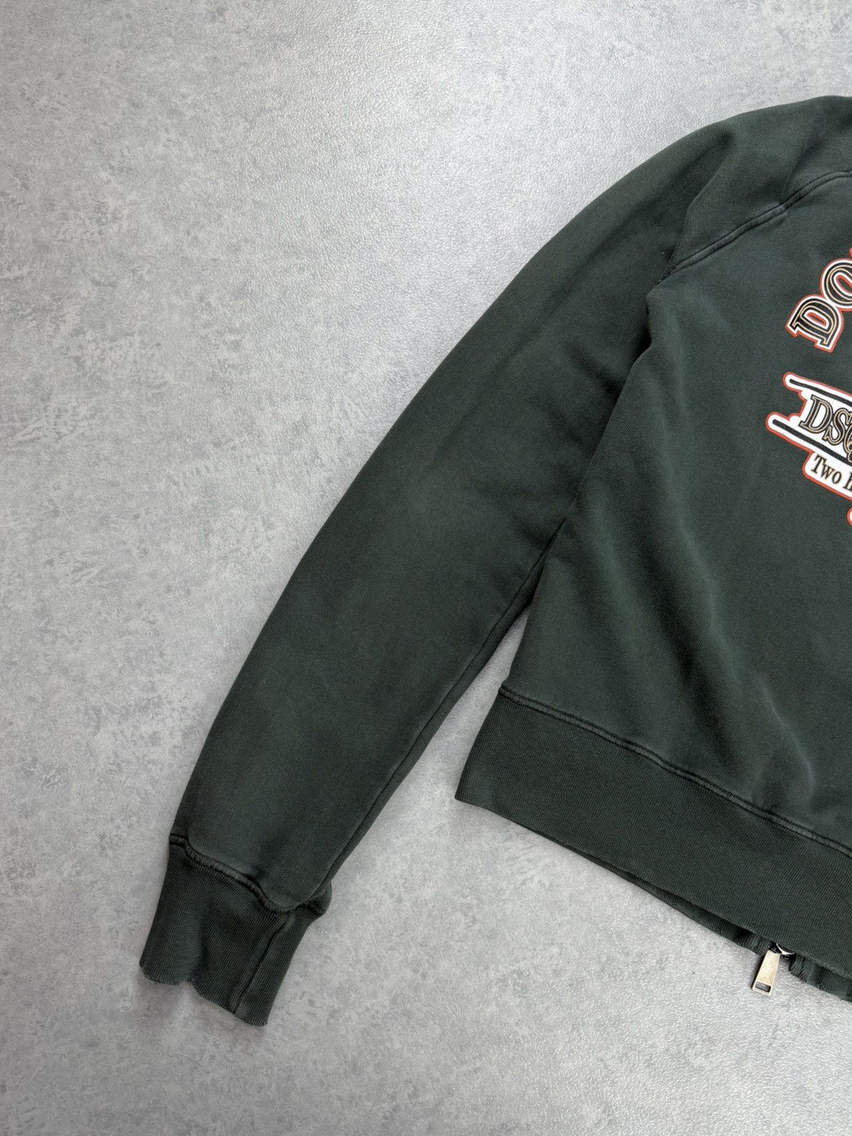 Dsquared2 DSQUARED2 Double Headed Canadian Moose Zip Sweatshirt Jacket Size US L / EU 52-54 / 3 - 12 Thumbnail