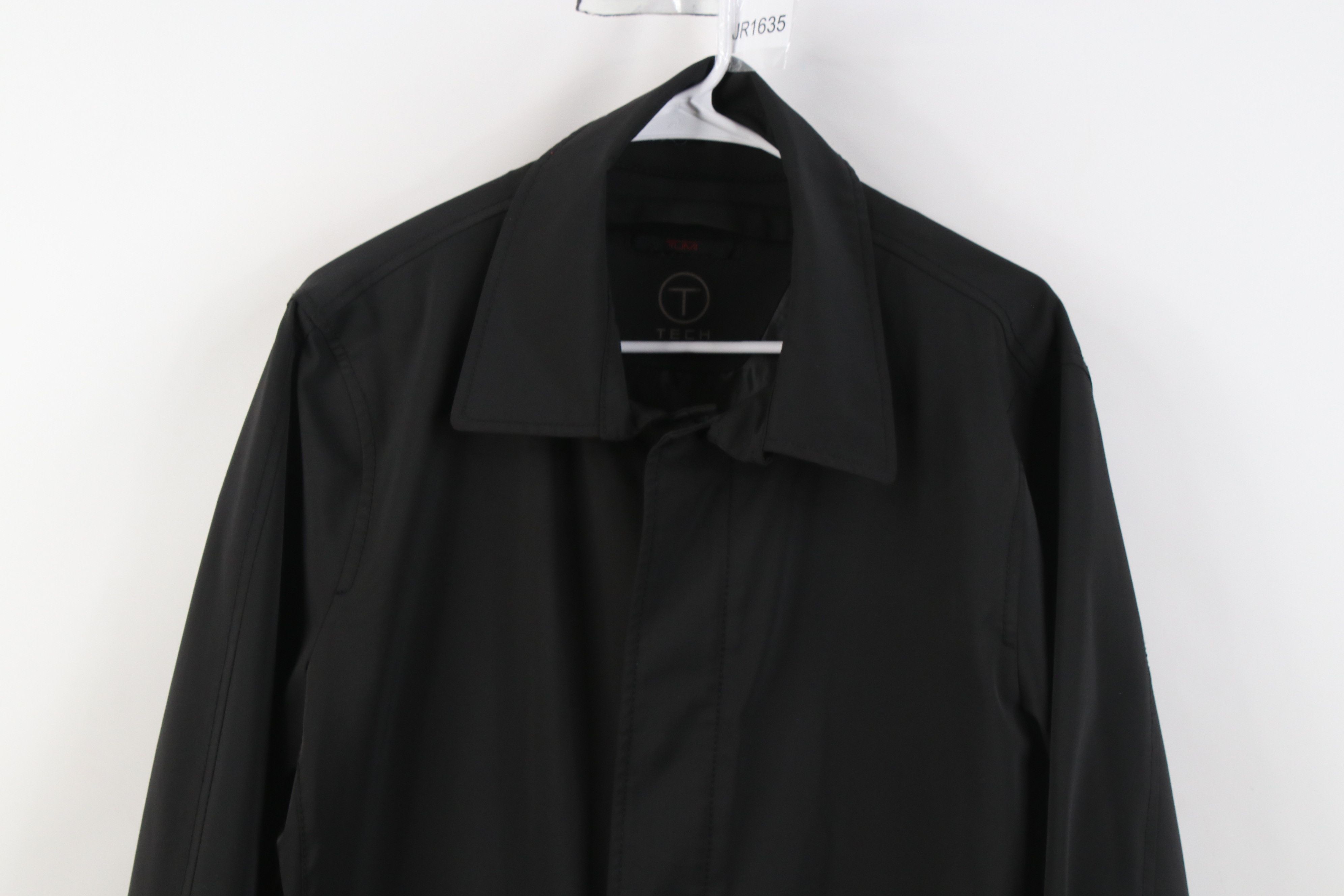 Tumi Tumi T-Tech Essential Resistant Rain Parka Jacket Black Size US M / EU 48-50 / 2 - 2 Thumbnail