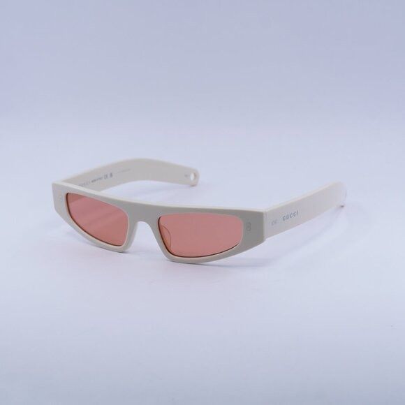 Gucci Gucci GG1634S 007 Sunglasses Ivory With Black Cord Cat Eye Size ONE SIZE - 1 Thumbnail