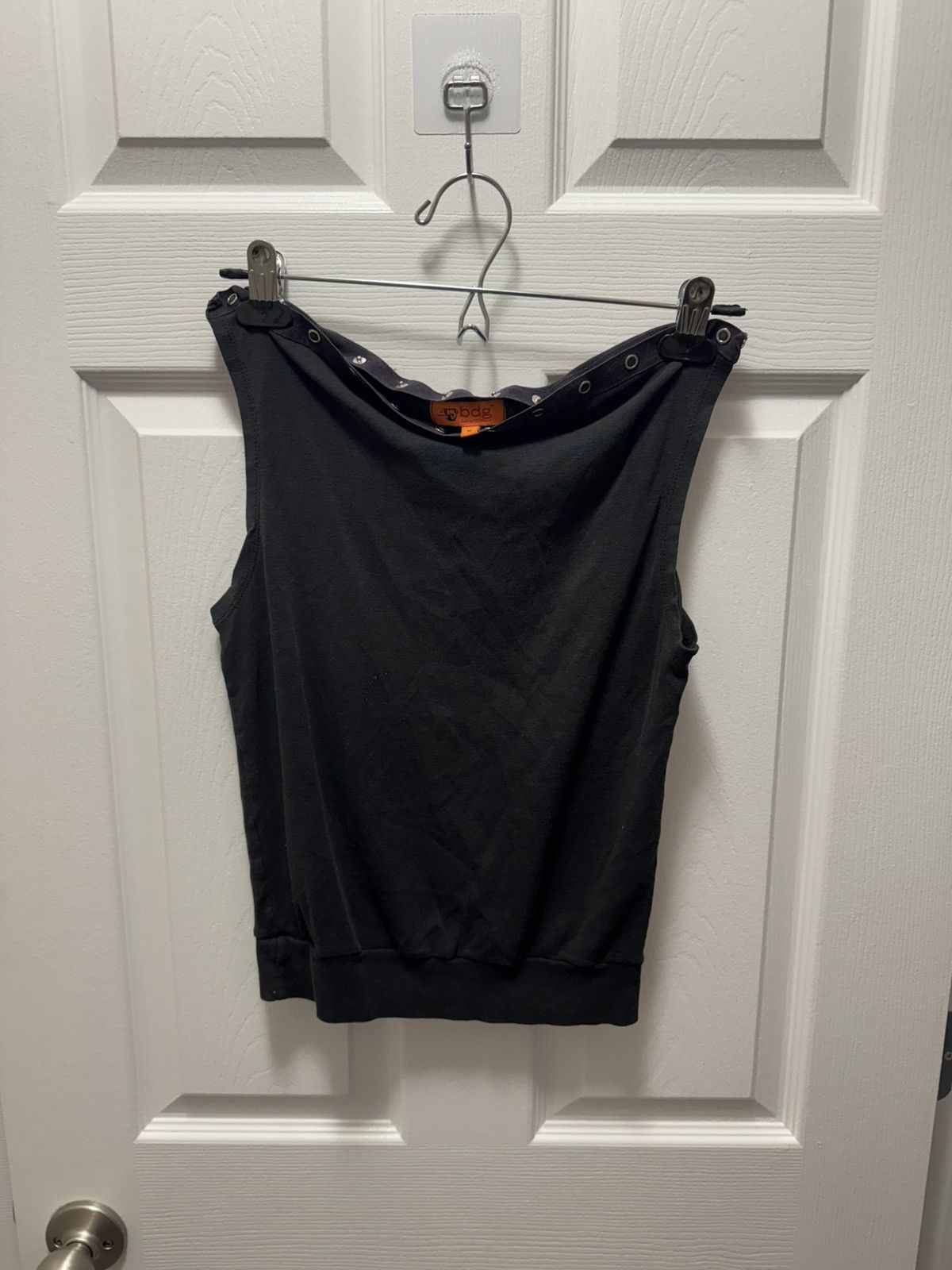 Bdg BDG Avant Garde Bondage Button Adjustable Punk Top Cotton Size US S / EU 44-46 / 1 - 2 Thumbnail