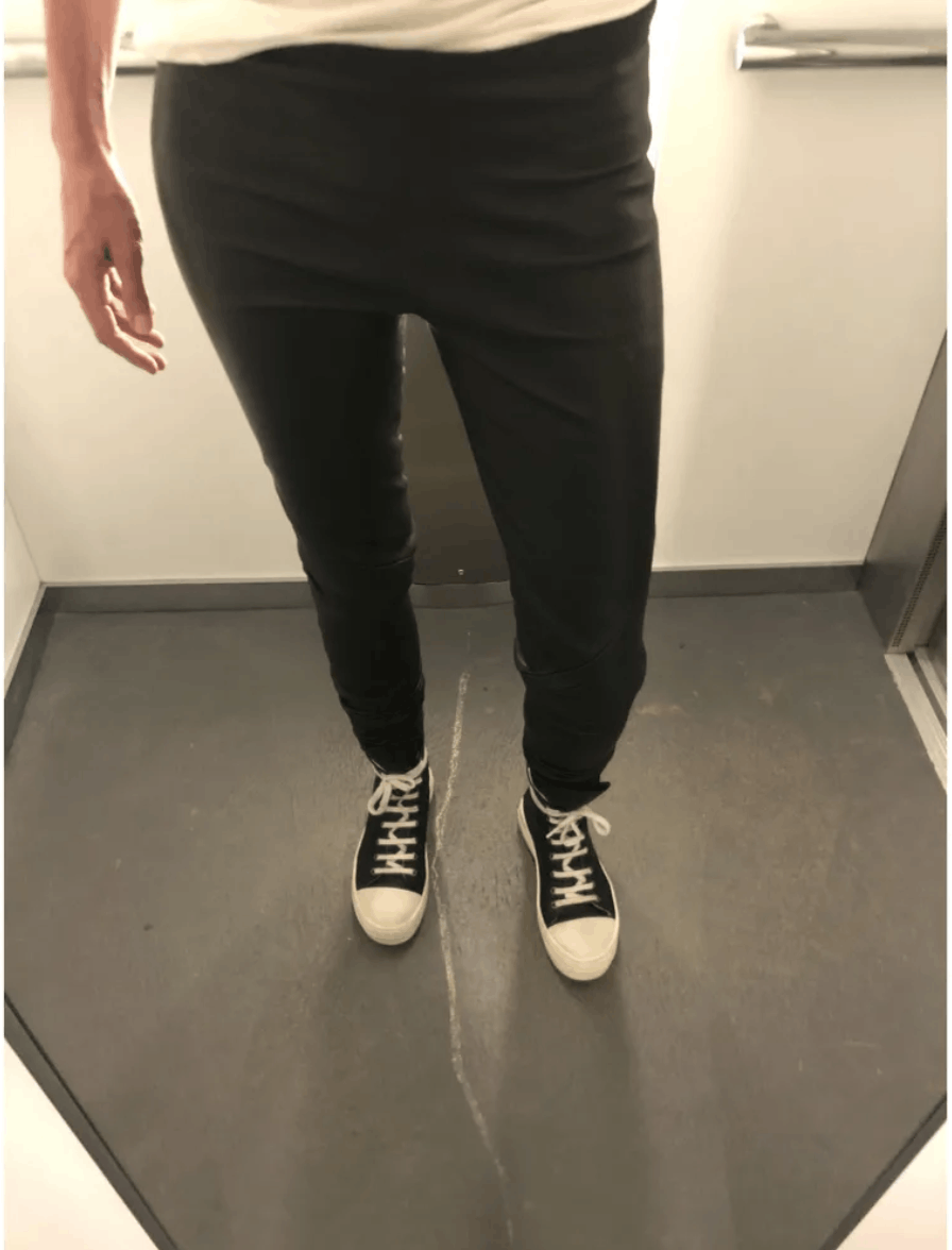 Rick Owens Rick Owens Leather Leggings Size 27" / US 4 / IT 40 - 1 Thumbnail