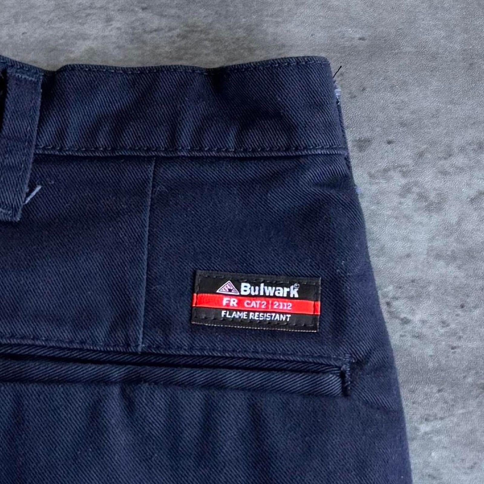 Bulwark × Carhartt Bulwark Carhartt Style Navy Blue Technical Cargo Pants Size US 34 / EU 50 - 3 Thumbnail
