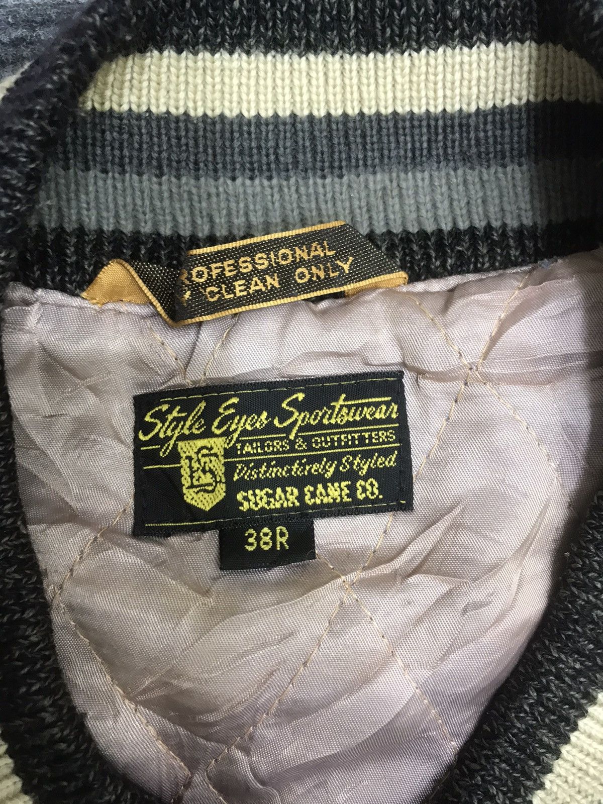 Sugar Cane × Toyo Enterprises × Vintage Style Eyes of SUGAR CANES VarsityJacket Size US M / EU 48-50 / 2 - 2 Thumbnail
