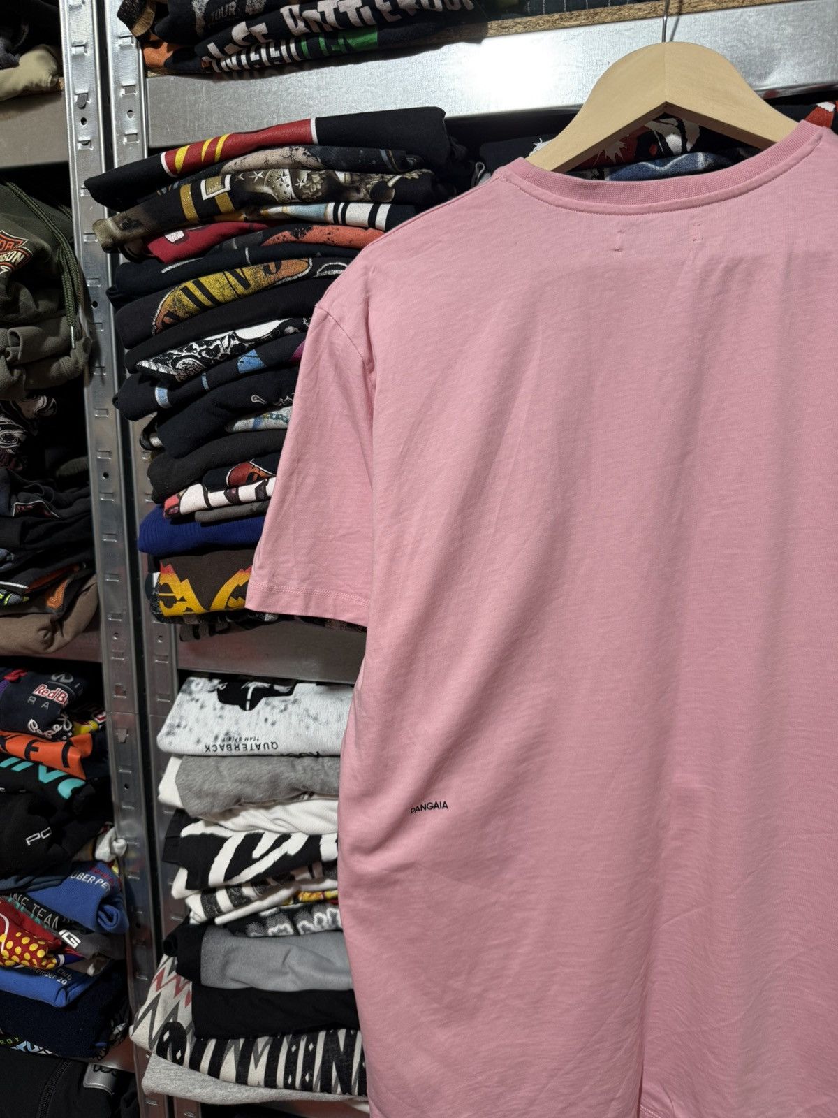 Pangaia Rare Pangaia Sakura Pink T-Shirt Y2K Hype Size US XL / EU 56 / 4 - 4 Thumbnail