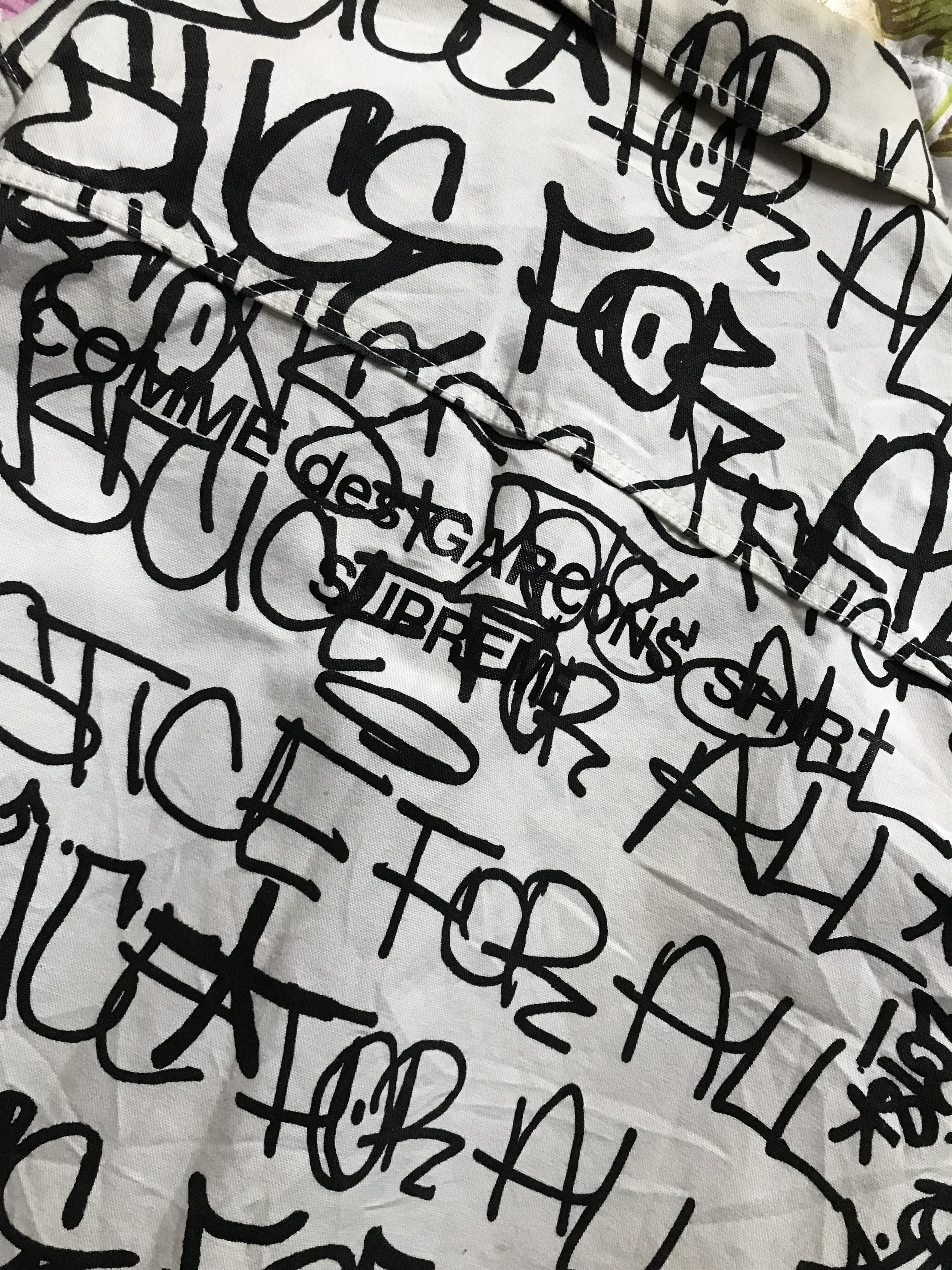 Comme des Garcons SHIRT × Supreme Supreme x Comme Des Garcons Shirt Size US L / EU 52-54 / 3 - 4 Thumbnail