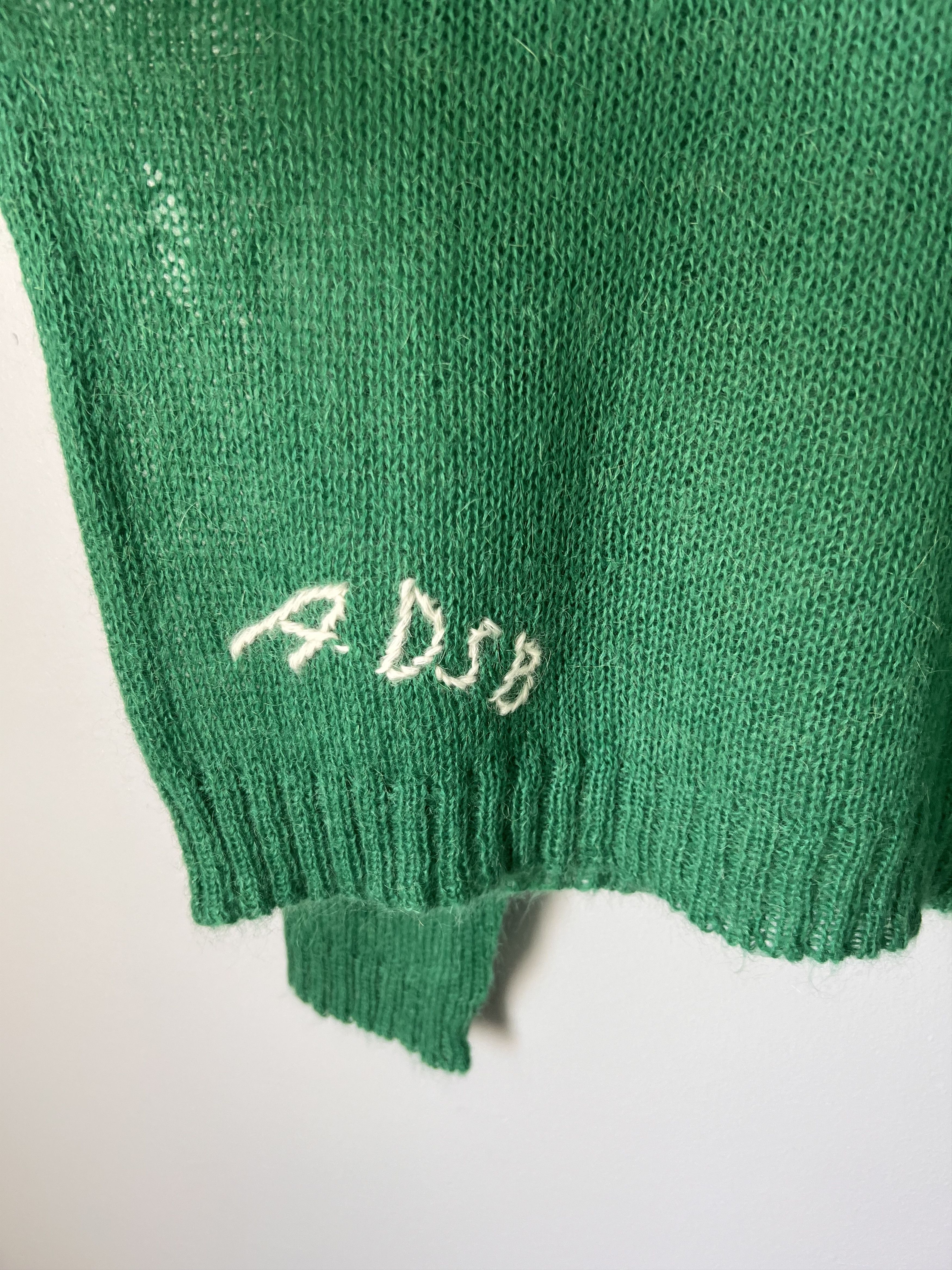 Andersson Bell Andersson Bell ADSB Mohair Sweater in Green Size US L / EU 52-54 / 3 - 4 Thumbnail