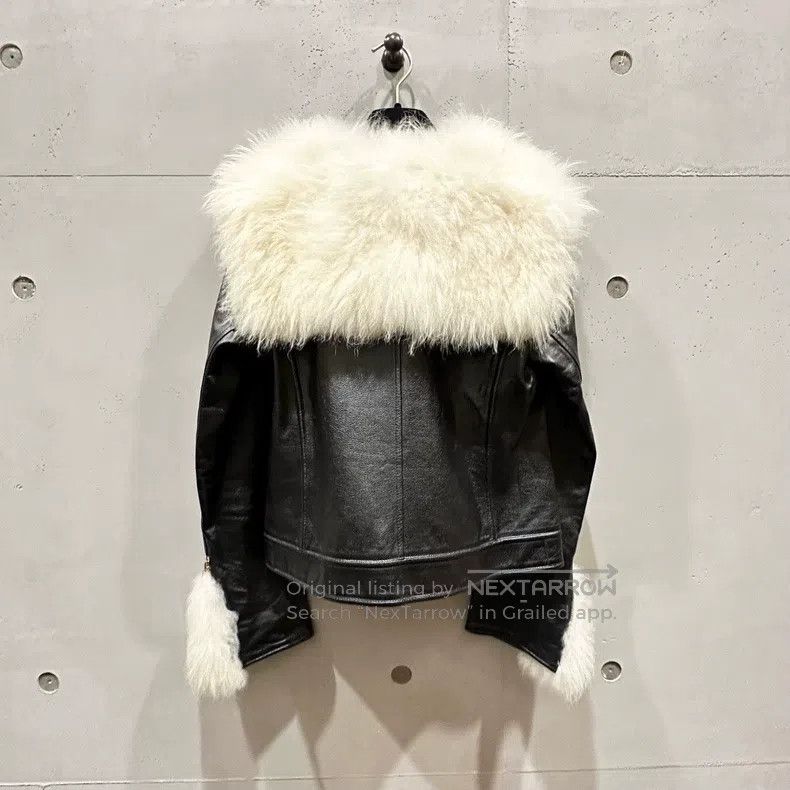 Chanel Chanel Hamburger series woollen leather jacket Size XXS / US 00 / IT 34 - 2 Thumbnail