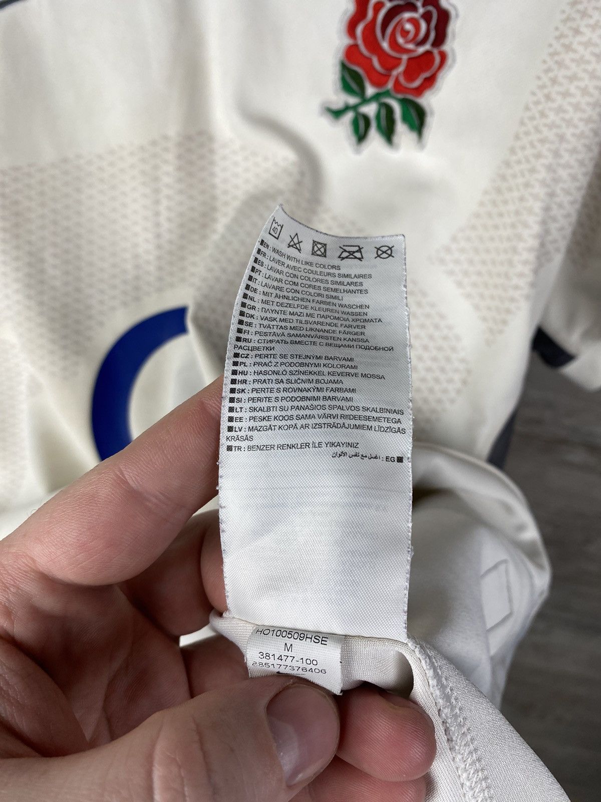 Nike × Vintage England Jersey Rugby Shirt Nike 381477-100 Size M Size US M / EU 48-50 / 2 - 13 Thumbnail