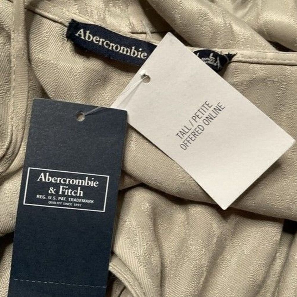 Abercrombie & Fitch NWT Abercrombie & Fitch Hi-Lo Ruffle Wrap Midi Dress Women L Size L / US 10 / IT 46 - 2 Thumbnail