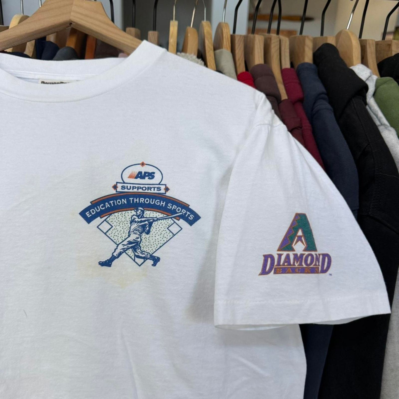 Other Vintage 90s Diamondbacks AZ APS Education Through Sports Size US L / EU 52-54 / 3 - 3 Thumbnail