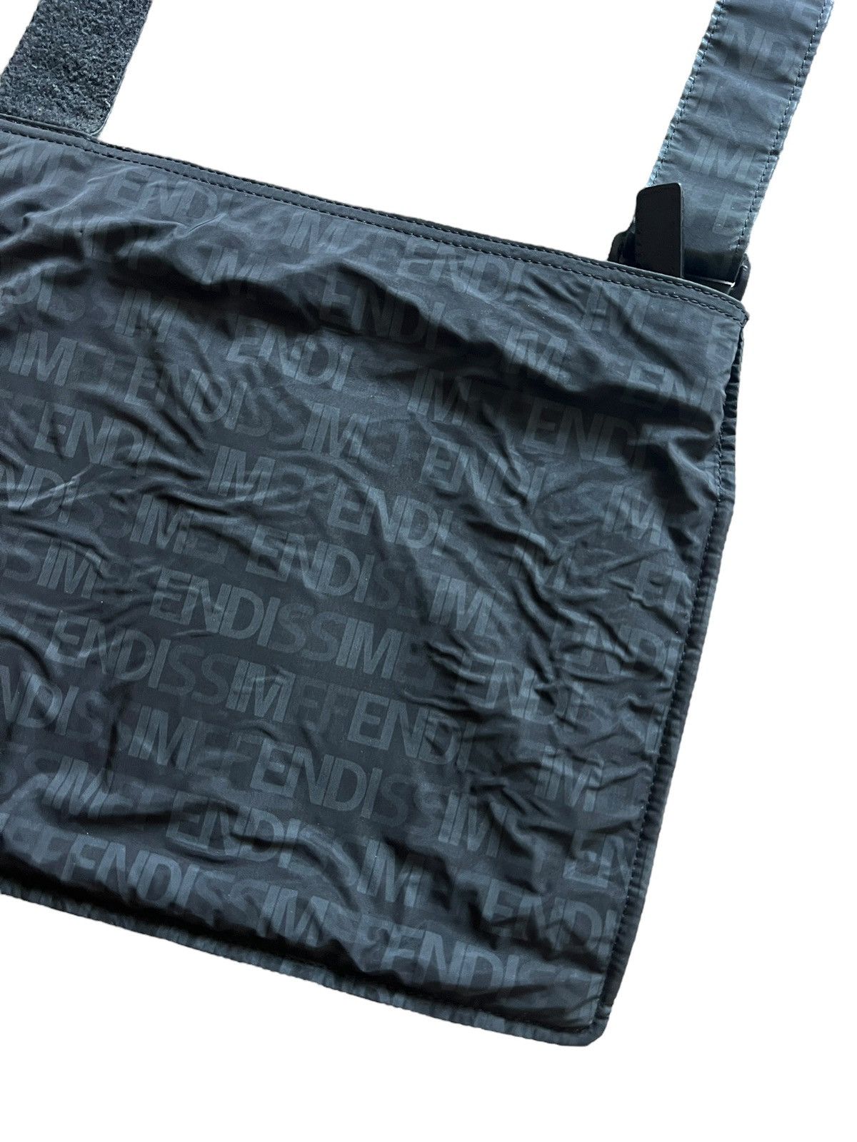 Fendi 1980s Fendissime Monogram Logo Crossbody Bag Size ONE SIZE - 7 Thumbnail