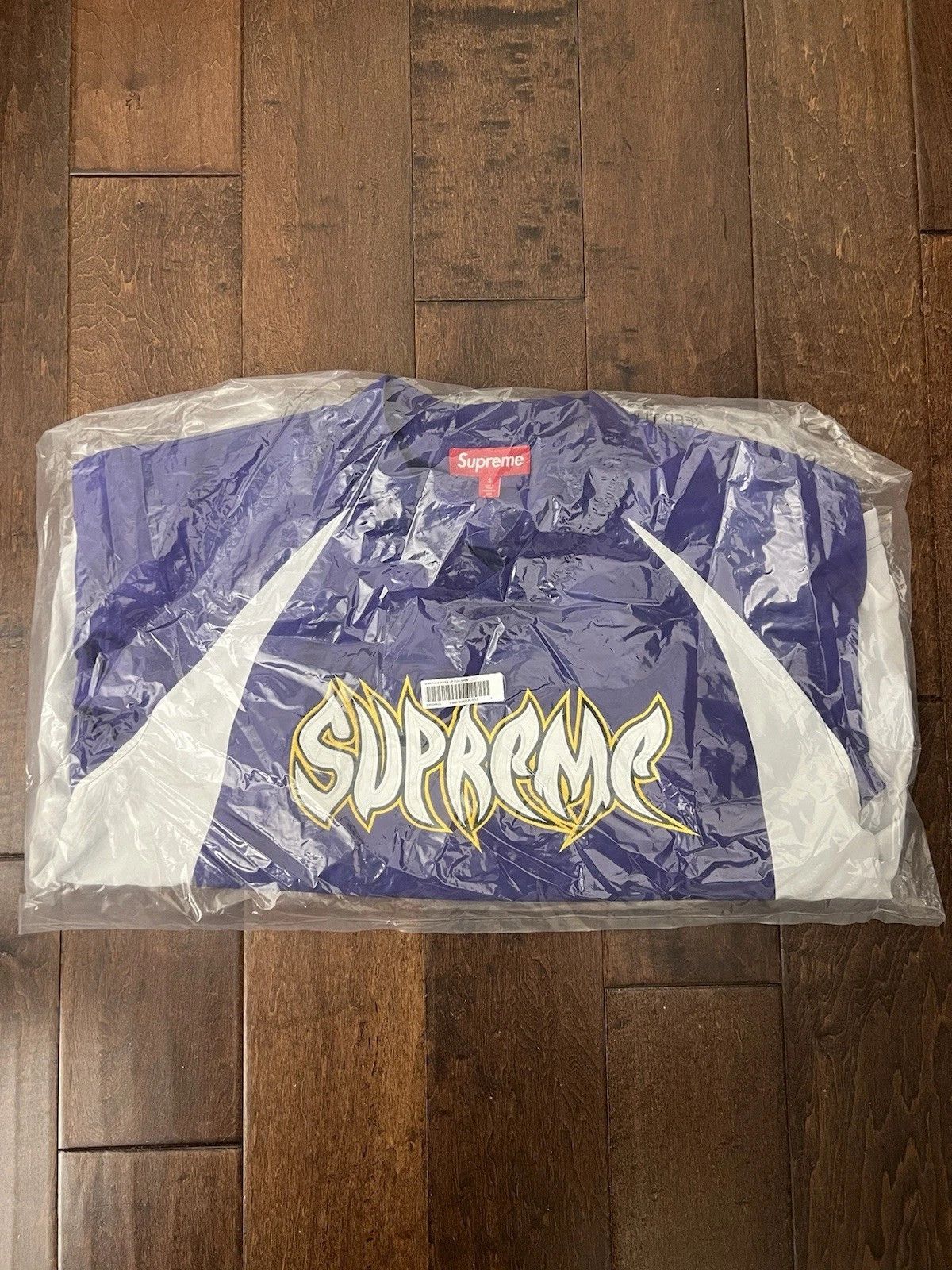 Supreme FW25 Warthog Warm Up Pullover Purple Size S New
