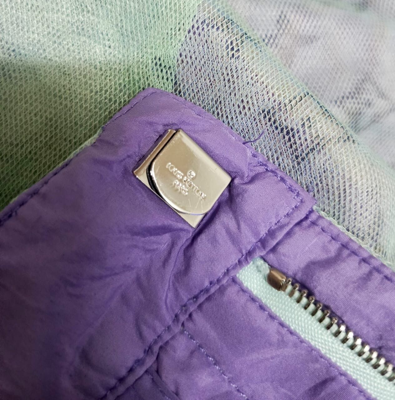 Louis Vuitton SS20 LOUIS VUITTON GARDENING SHORT TULLE MONOGRAM Size 25" / US 0 / IT 36 - 9 Thumbnail