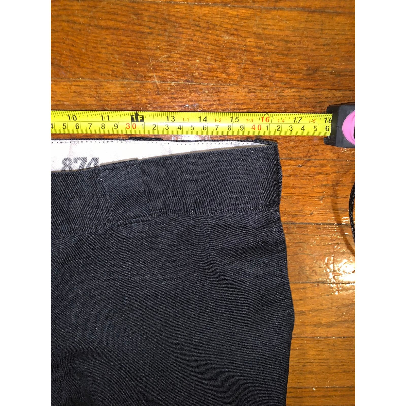 Dickies Dickies 874 Work Pants Black 34x28 Straight Leg Mexico Size US 34 / EU 50 - 4 Thumbnail