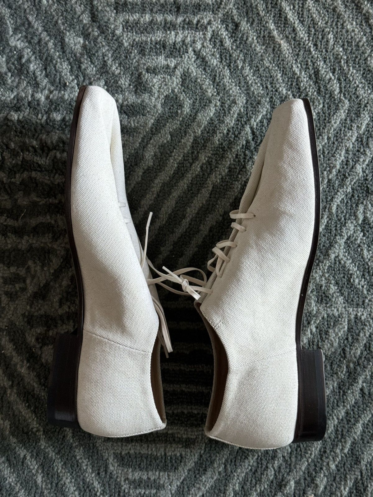 Lemaire Lemaire SOURIS CLASSIC DERBIES DIRTY WHITE EU42 US 9 Size US 9 / EU 42 - 12 Thumbnail
