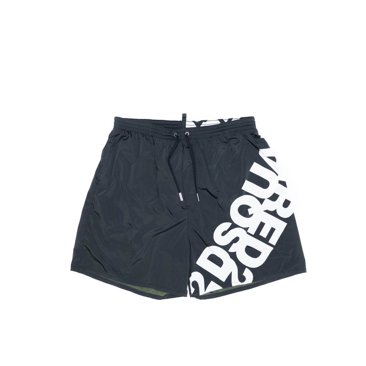Dsquared2 Dsquared2 DSQ2 Swim Shorts Black/White Mens Size : 50 - L Size US 42 / EU 58 - 1 Thumbnail