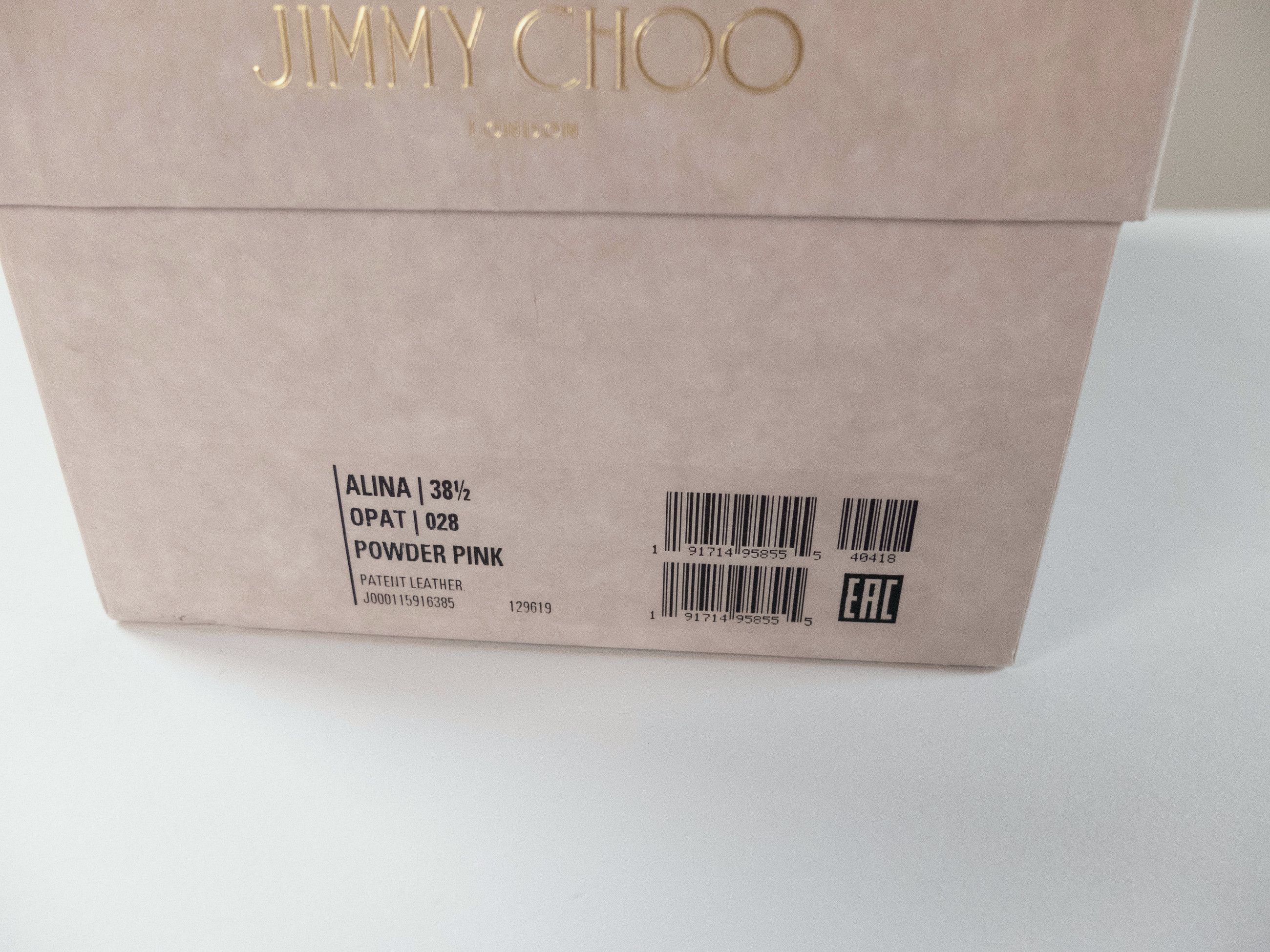 Jimmy Choo JIMMY CHOO Alina powder pink patent leather ballet flats 8.5 Size US 8.5 / IT 38.5 - 9 Thumbnail