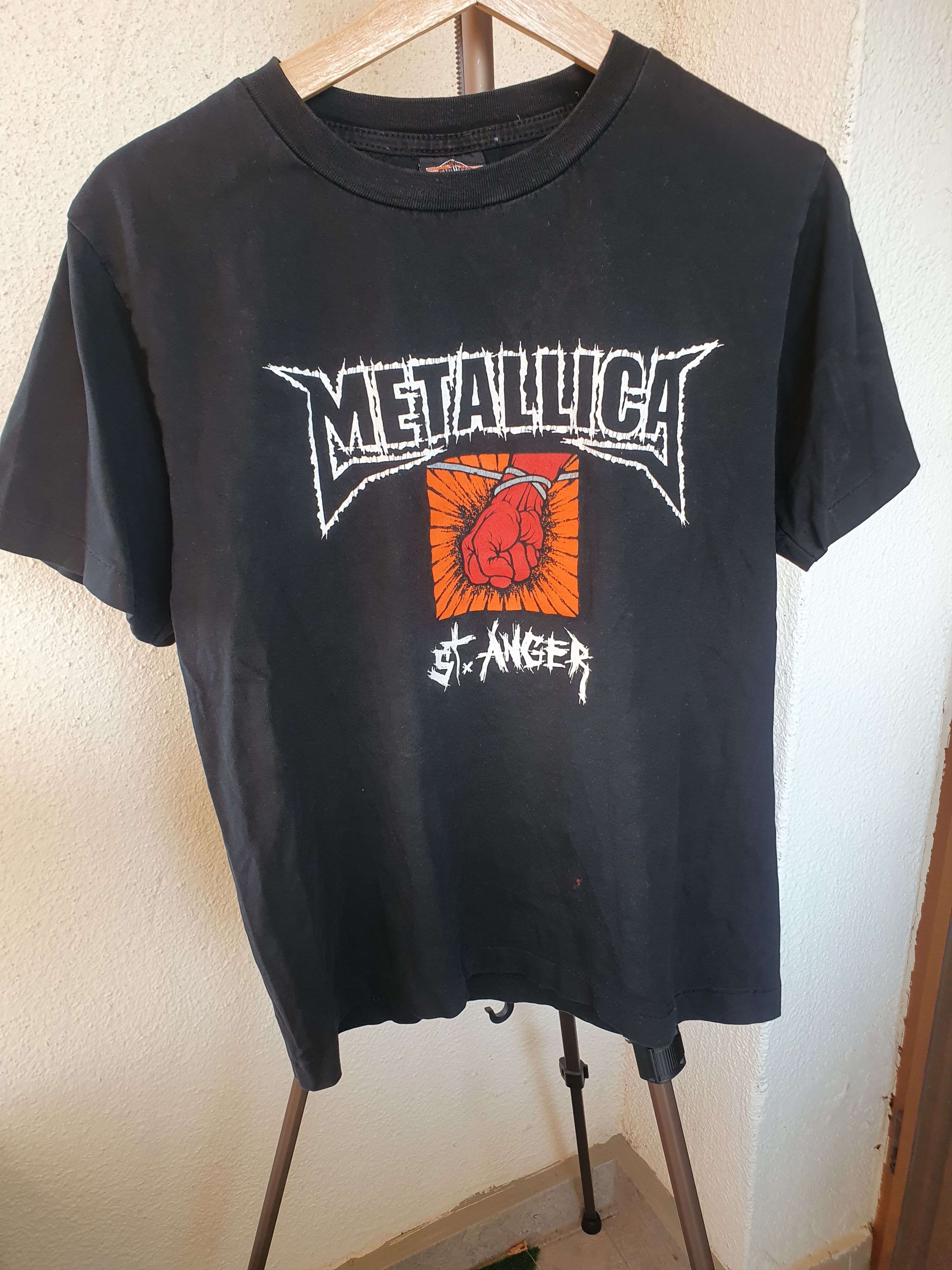 Band Tees × Metallica Metallica St.Anger Metal Heaven Vtg Single
