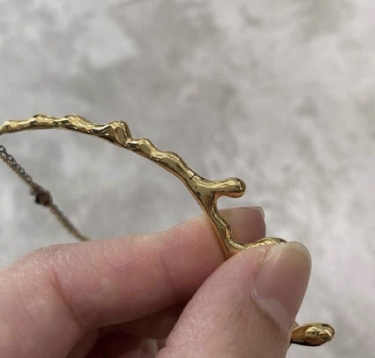 Gunda Gunda Drip Necklace Gold Drop K24 Size ONE SIZE - 8 Thumbnail