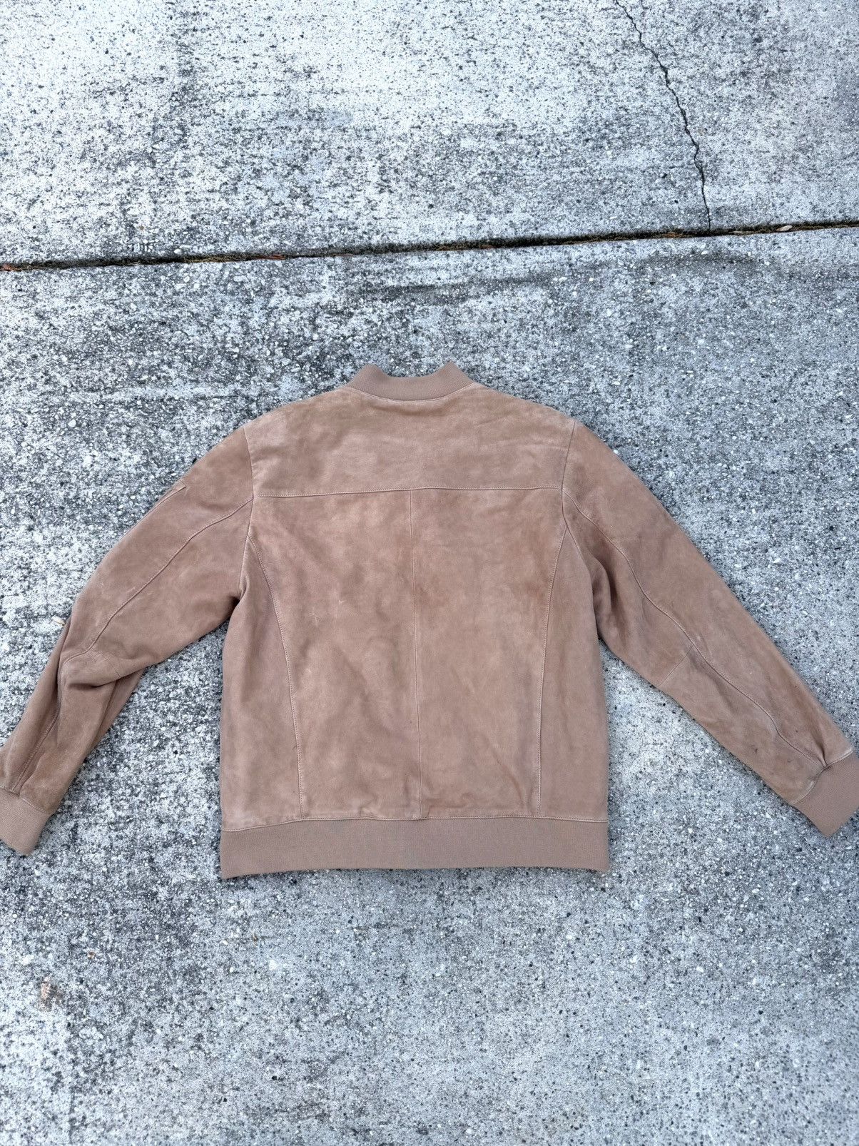 Other SLATE & STONE Suede Bomber Jacket Size US L / EU 52-54 / 3 - 2 Thumbnail