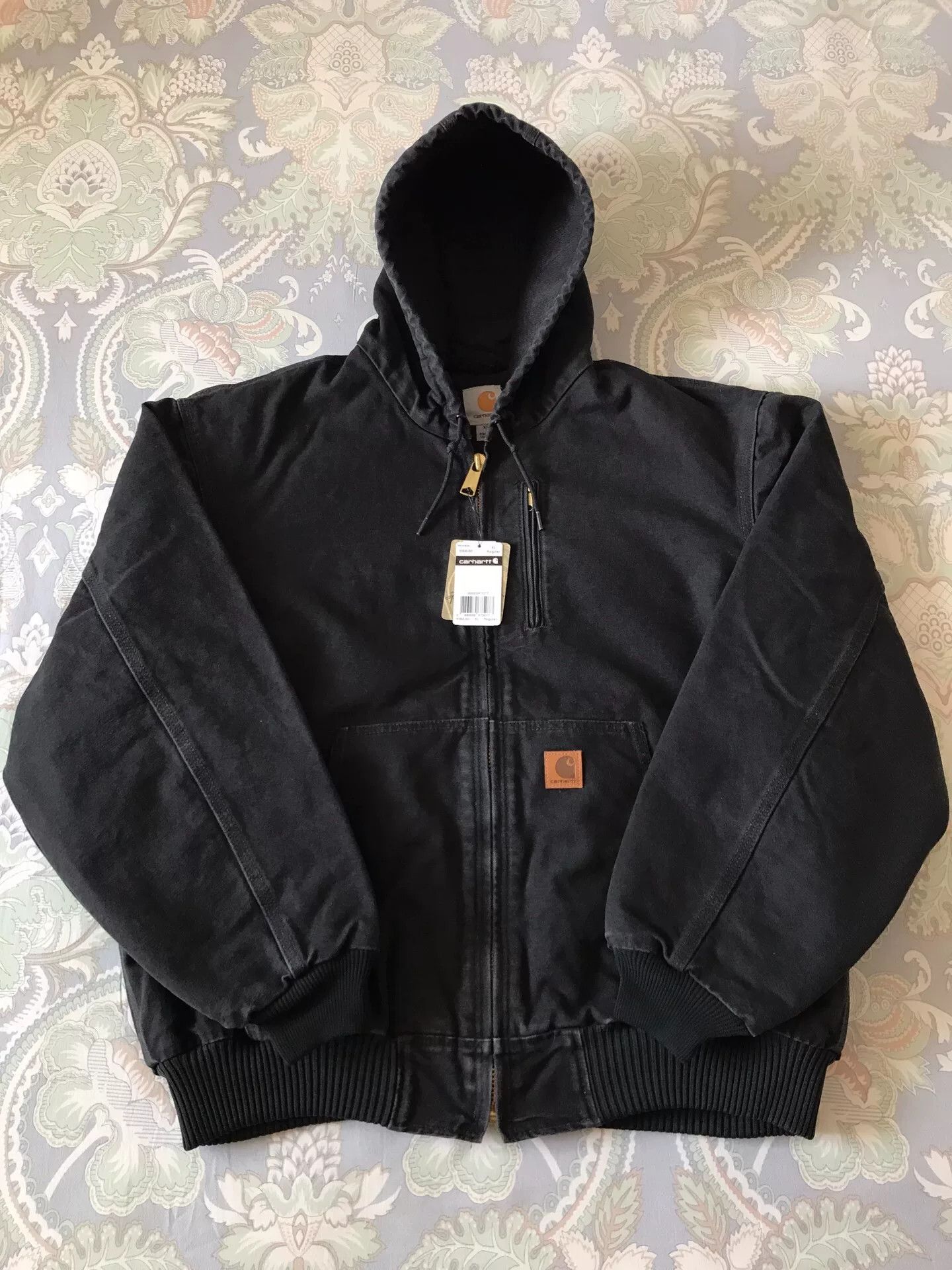 Carhartt Carhartt 101540 Washed Canvas Hooded Jacket Size US XL / EU 56 / 4 - 1 Thumbnail
