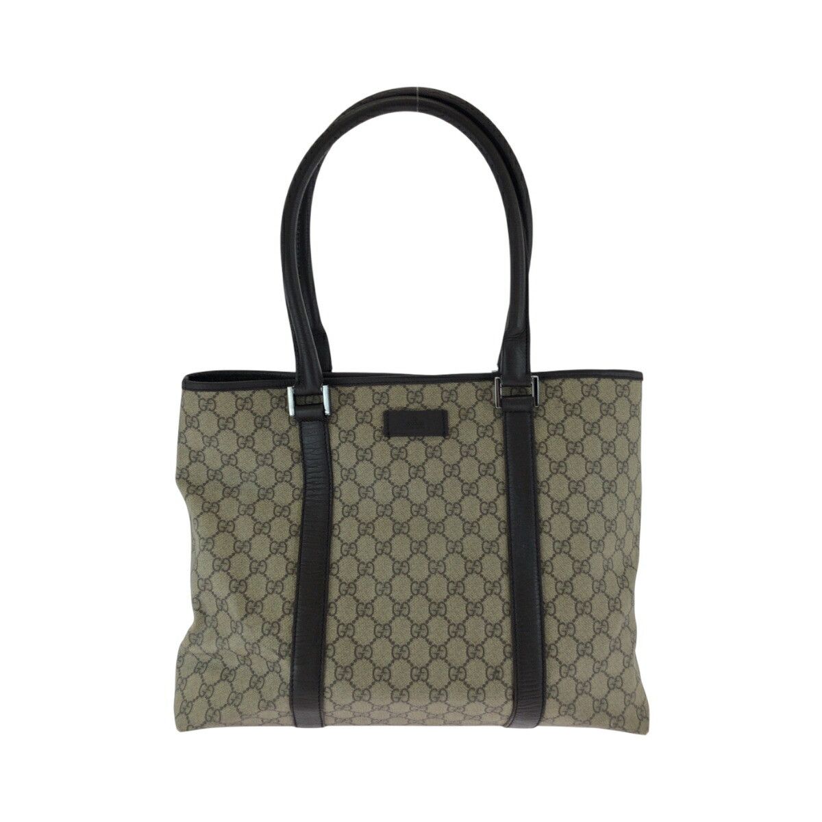 Gucci Gucci GG Supreme Canvas 2Way Tote Bag 415288 Canvas Shoulder Bag 415288 in Beige, Women's