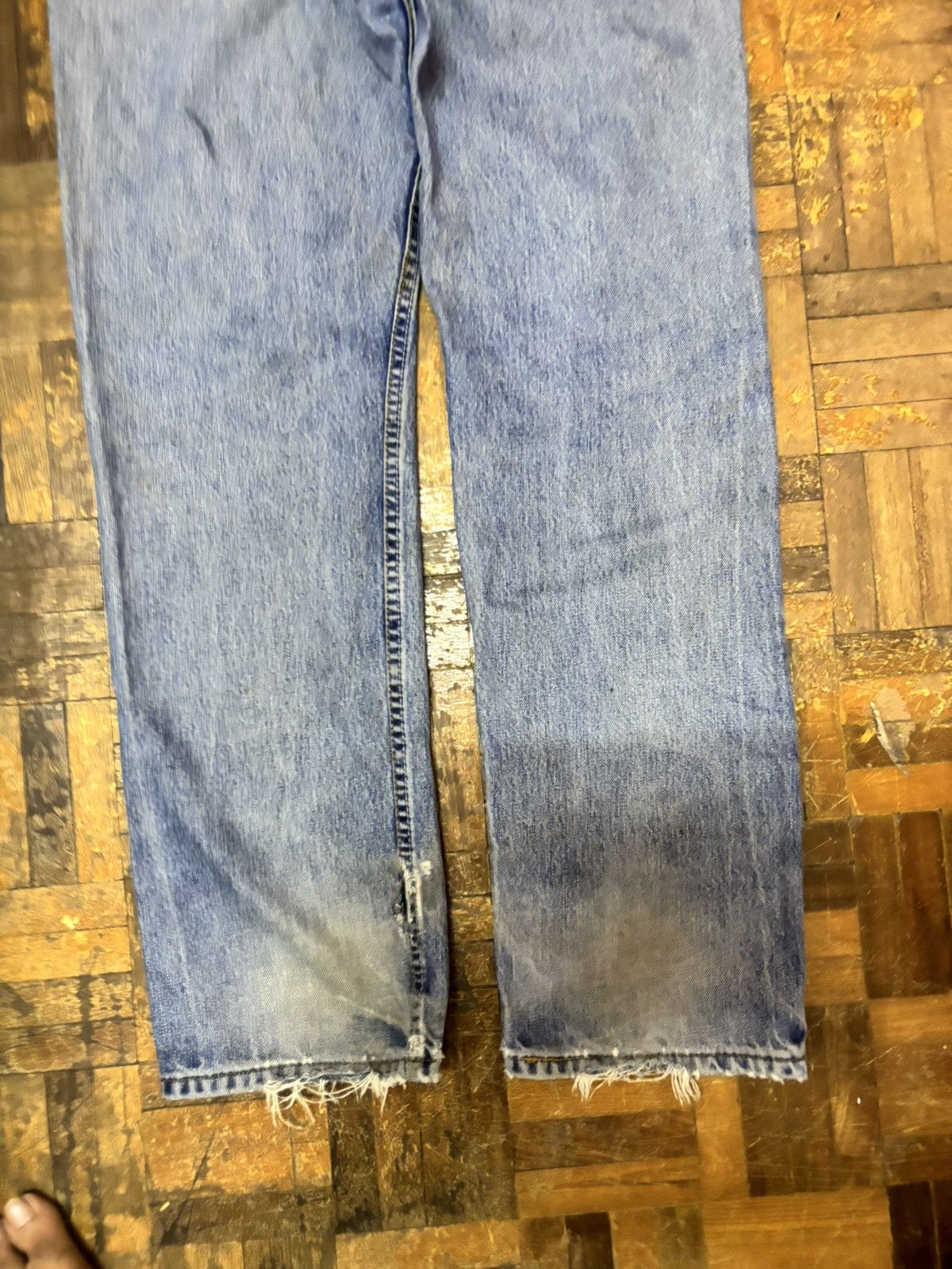 Jean × Levi's × Vintage Vintage Levis 505 Regular Fit Men Jeans (Size 32) Size US 32 / EU 48 - 10 Thumbnail