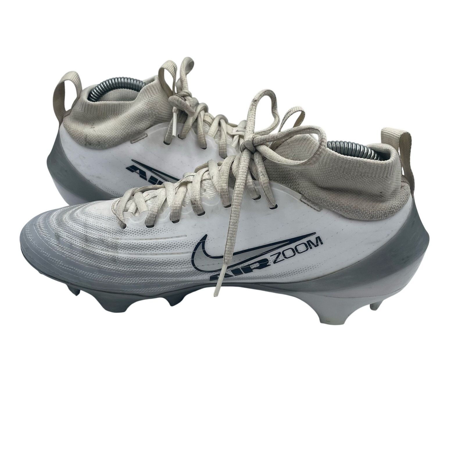 Nike Nike Vapor Pro 1 SE Football Cleats White Silver Mens 8 Size US 8 / EU 41 - 6 Thumbnail