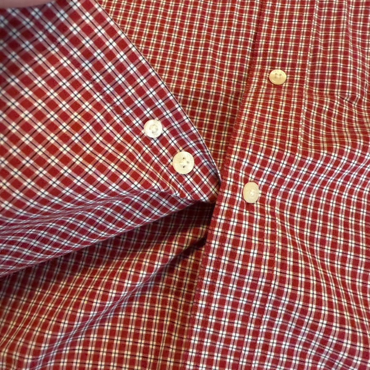 Chaps Chaps Easy Care Button Down Dress Shirt Sz XXL plaid Red Size US XXL / EU 58 / 5 - 8 Thumbnail