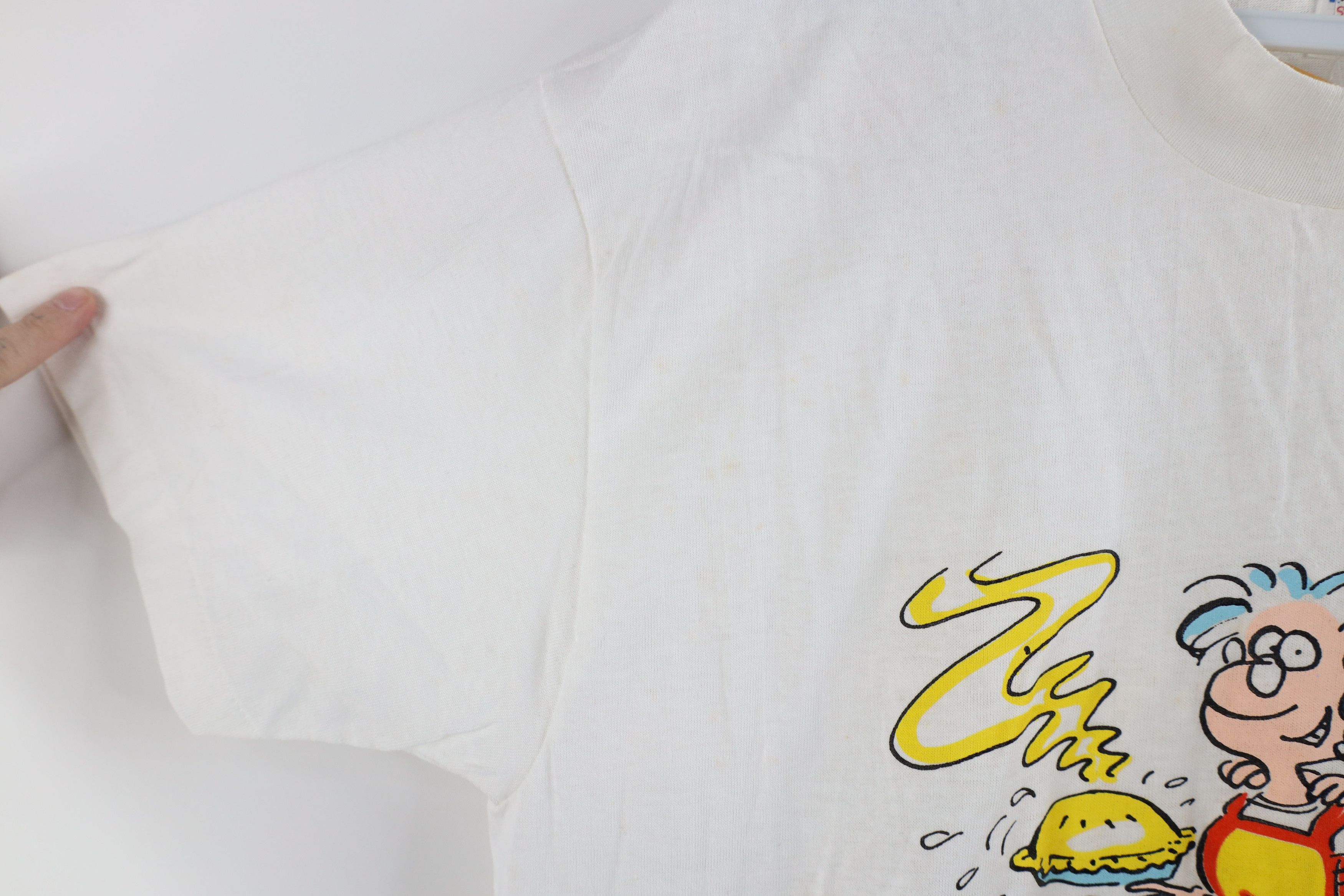 Vintage Deasdtock Vintage 90s Super Grandma Cartoon T-Shirt USA Size L / US 10 / IT 46 - 10 Thumbnail