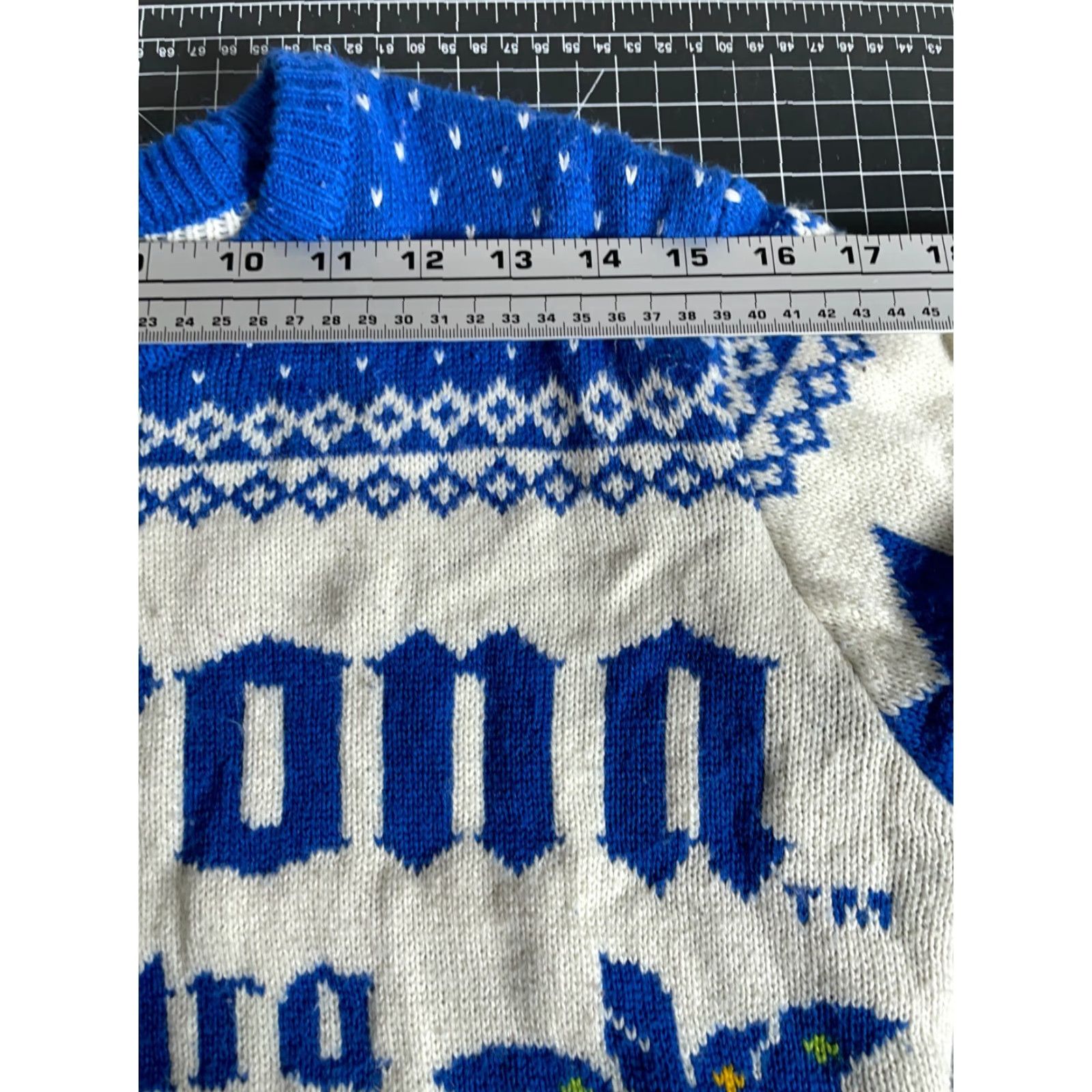 Vintage Corona Extra Beer Sweater Adult Small Blue White Ugly Christmas Knit AOP Size US S / EU 44-46 / 1 - 7 Thumbnail