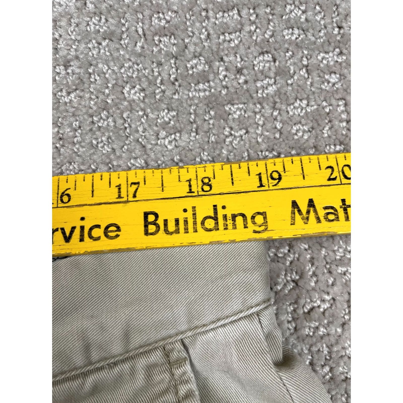 Polo Ralph Lauren VINTAGE Polo Ralph Lauren Pants Mens 38 Beige 38x32 Classic Twill Straight Preppy Size US M / EU 48-50 / 2 - 3 Thumbnail