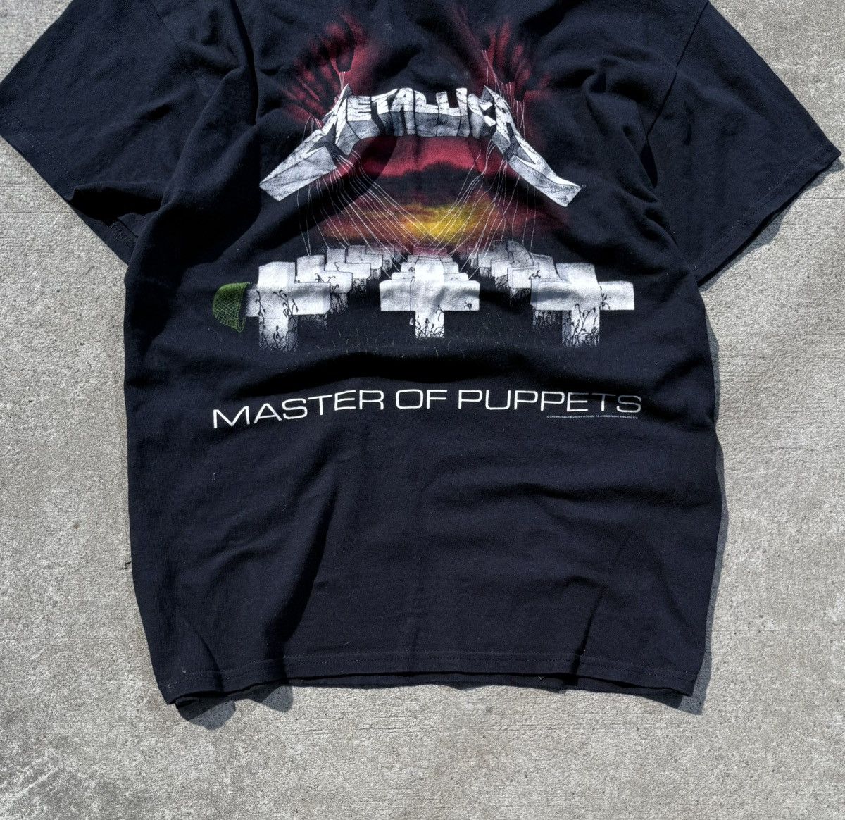 Band Tees × Vintage Vintage Metallica Y2K avantgarde streetwear rock T-shirt Size US M / EU 48-50 / 2 - 5 Thumbnail