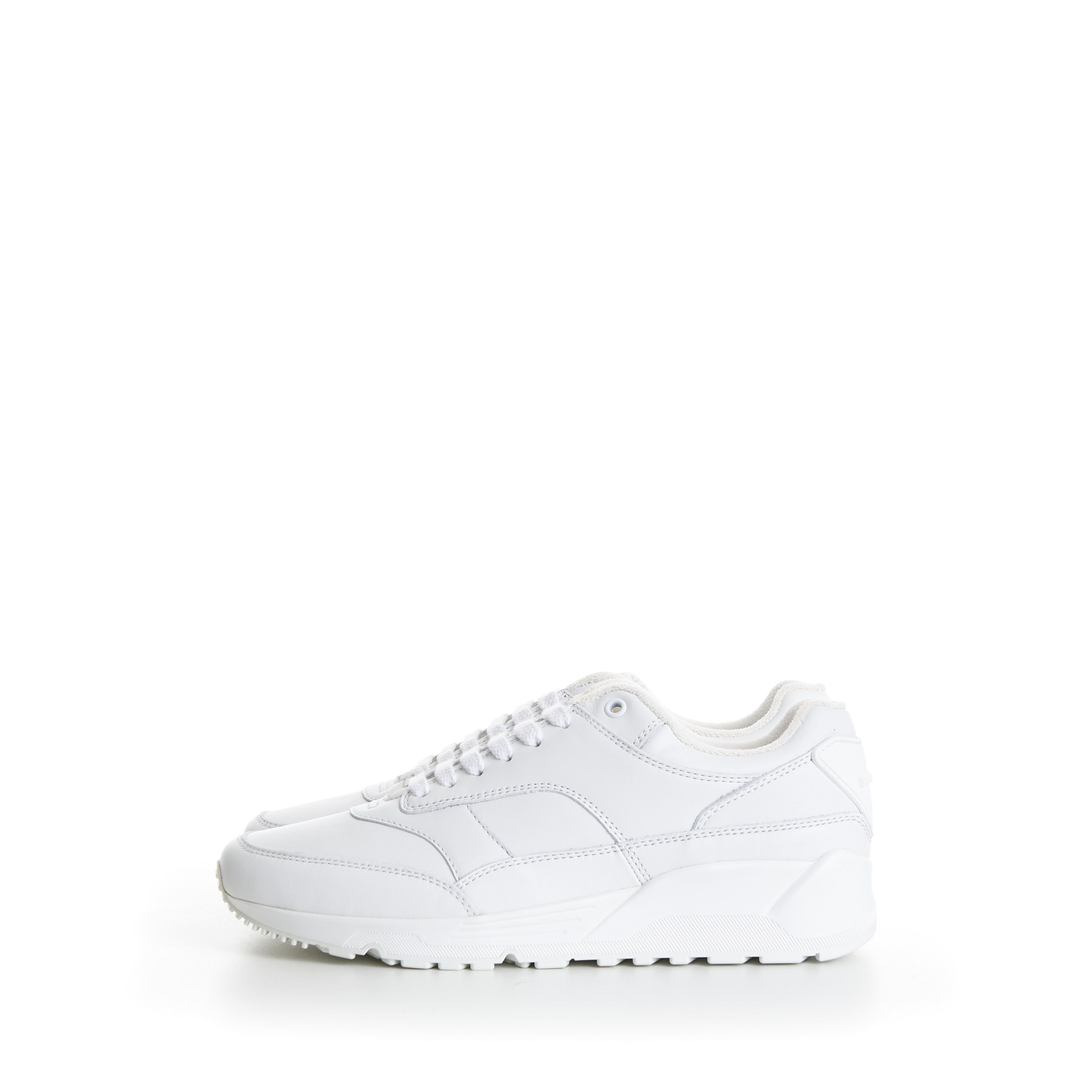 Saint Laurent Paris Men's White 'Bump' Low-top Smooth Leather Sneakers Size US 11 / EU 44 - 5 Thumbnail