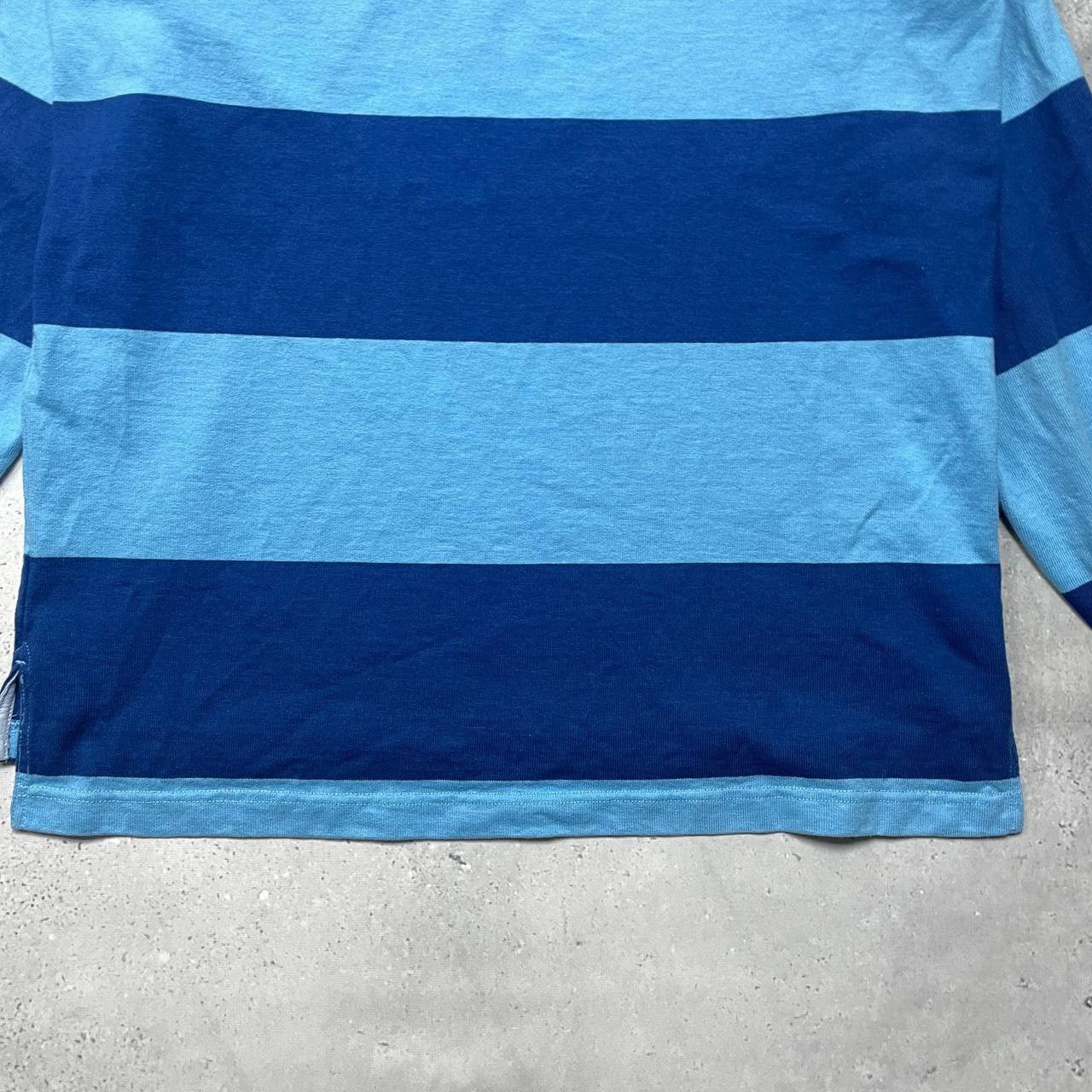 Tommy Hilfiger Vintage Tommy Hilfiger Rugby Striped LS Y2K Polo Shirt L Size US L / EU 52-54 / 3 - 21 Thumbnail