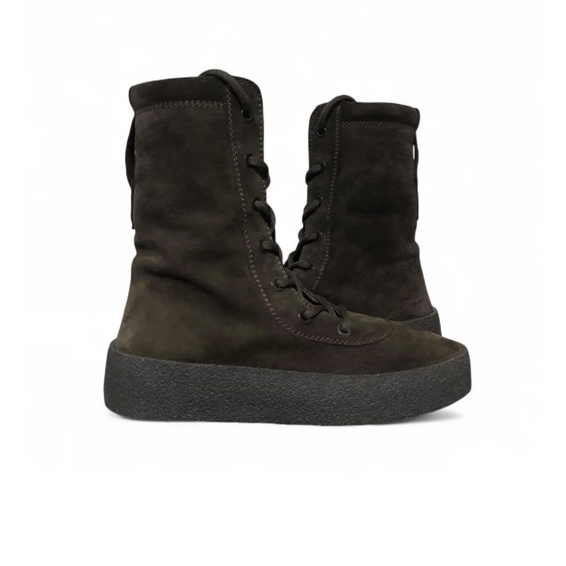 Yeezy Yeezy Season 4 Oil Thick Suede Crepe Boot Size US 8 / EU 41 - 3 Thumbnail