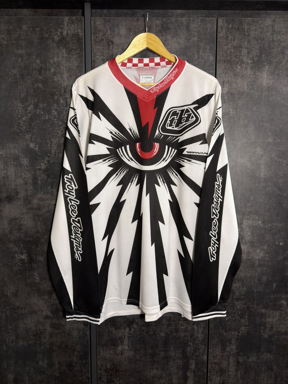 JH Design Crazy Vintage GP Racing Troy Lee Jersey Longsleeve Supreme Size US XL / EU 56 / 4 - 1 Thumbnail