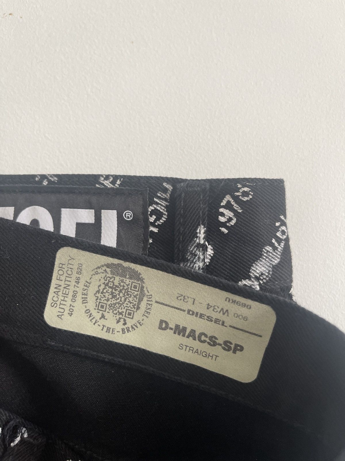 Diesel × Diesel Black Gold DIESEL DENIM JEANS 069KU Size US 34 / EU 50 - 6 Thumbnail
