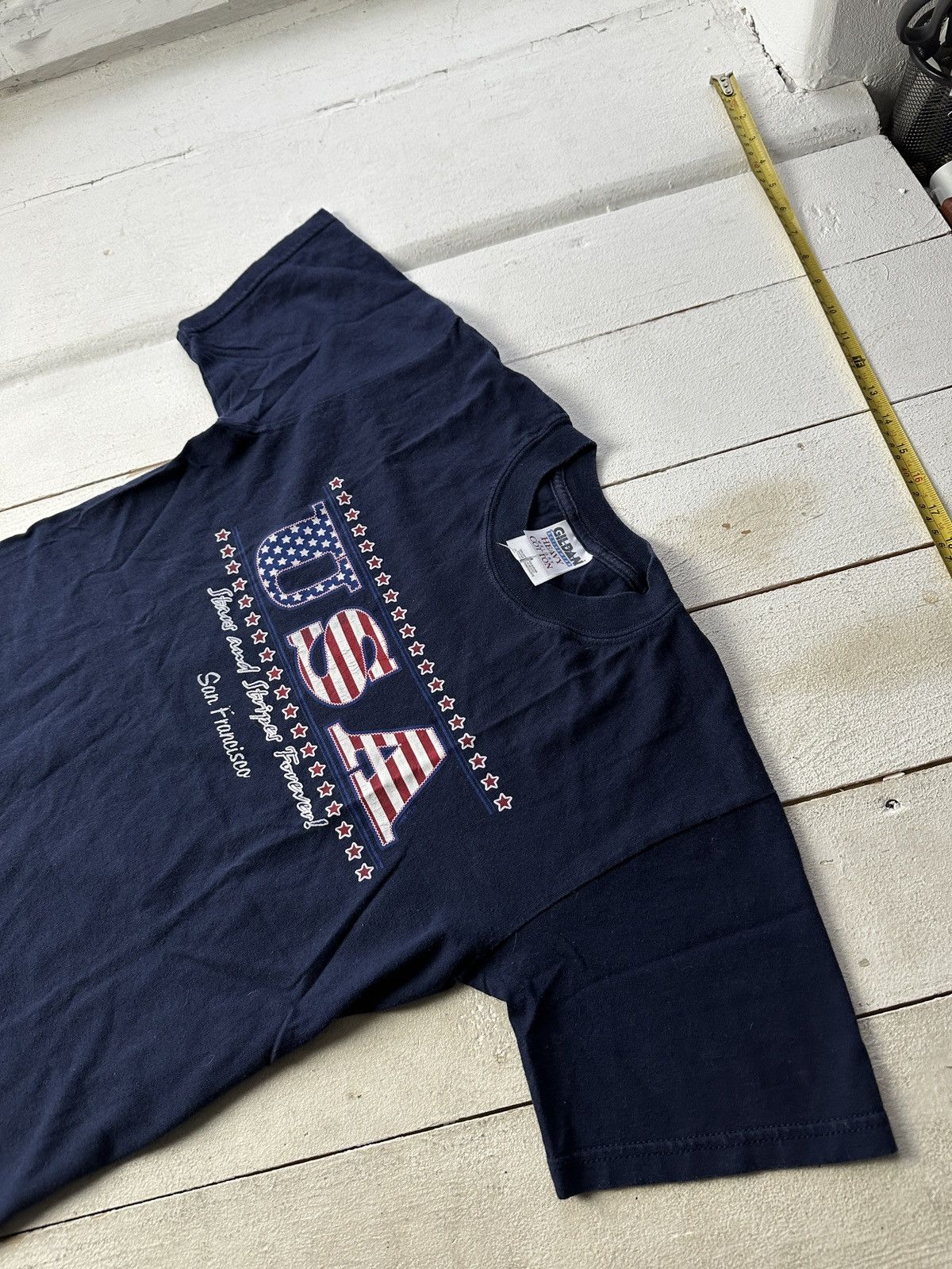 Vintage 🚨Vtg 90s San Francisco STARS AND STRIPED USA Size US S / EU 44-46 / 1 - 2 Thumbnail