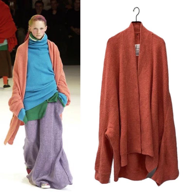 Yohji Yamamoto Yohji Yamamoto size 3 03 Aww show's warp knit jacket 2503- Size S / US 4 / IT 40 - 1 Thumbnail