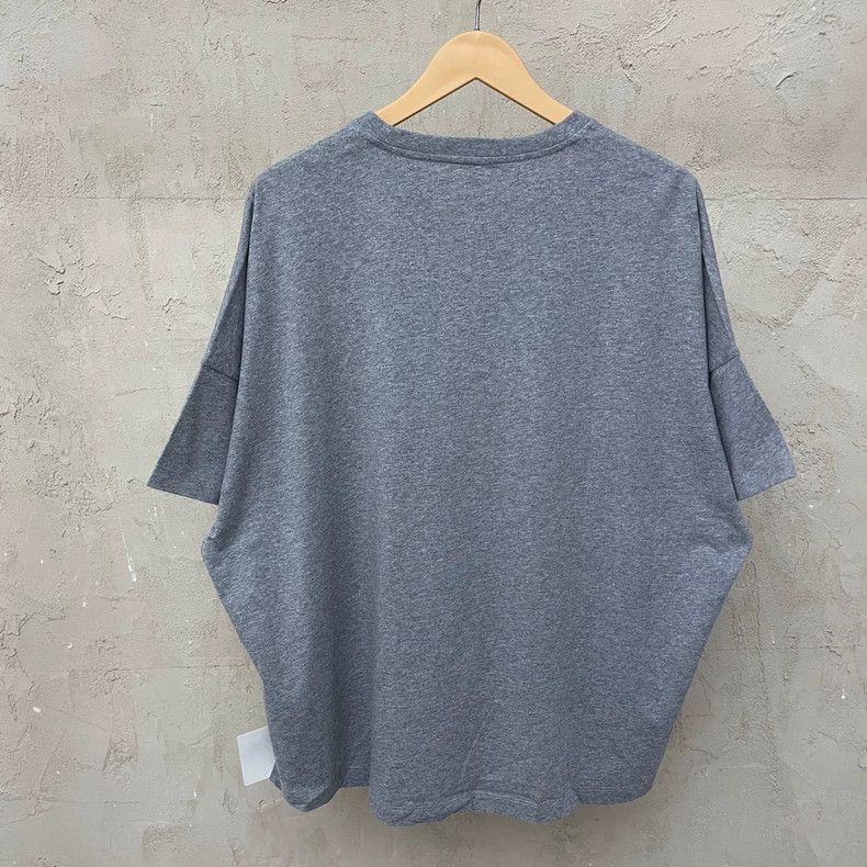 Loewe LOEWE Gray embroidered small Logo short sleeve T-shirt Size M / US 6-8 / IT 42-44 - 6 Thumbnail