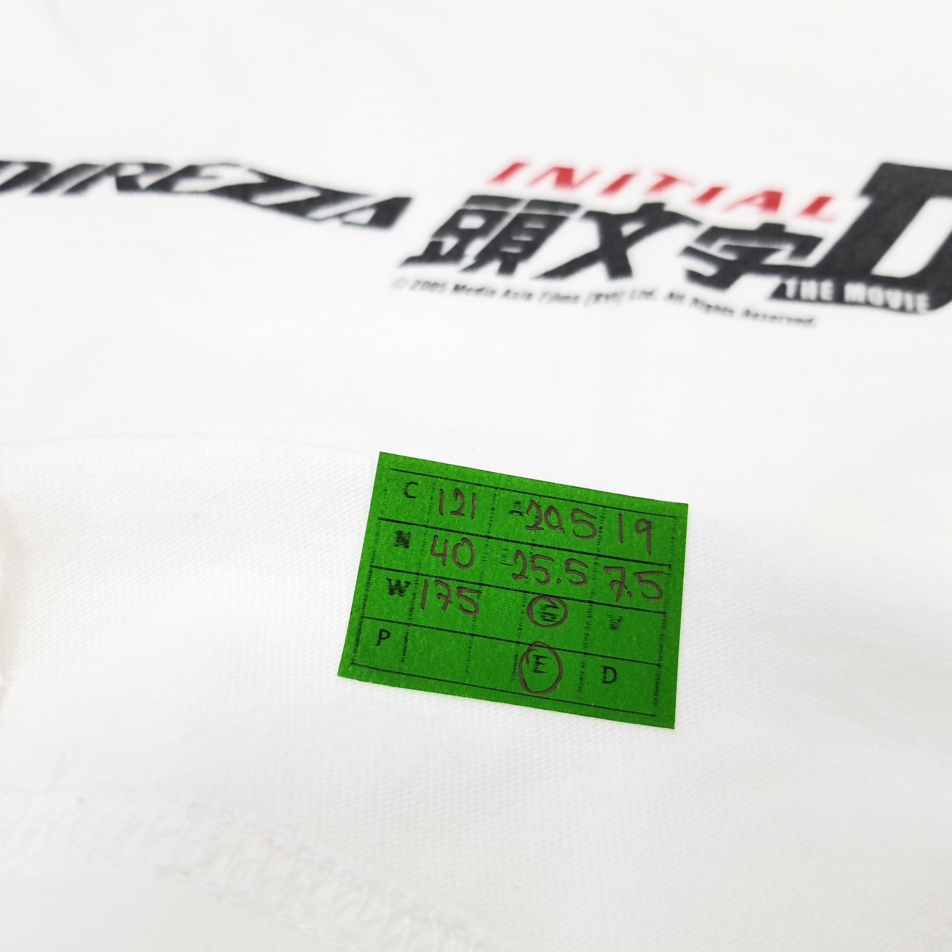 Japanese Brand Vintage Initial D Japanese Movie Racing T-shirt Size US M / EU 48-50 / 2 - 8 Thumbnail