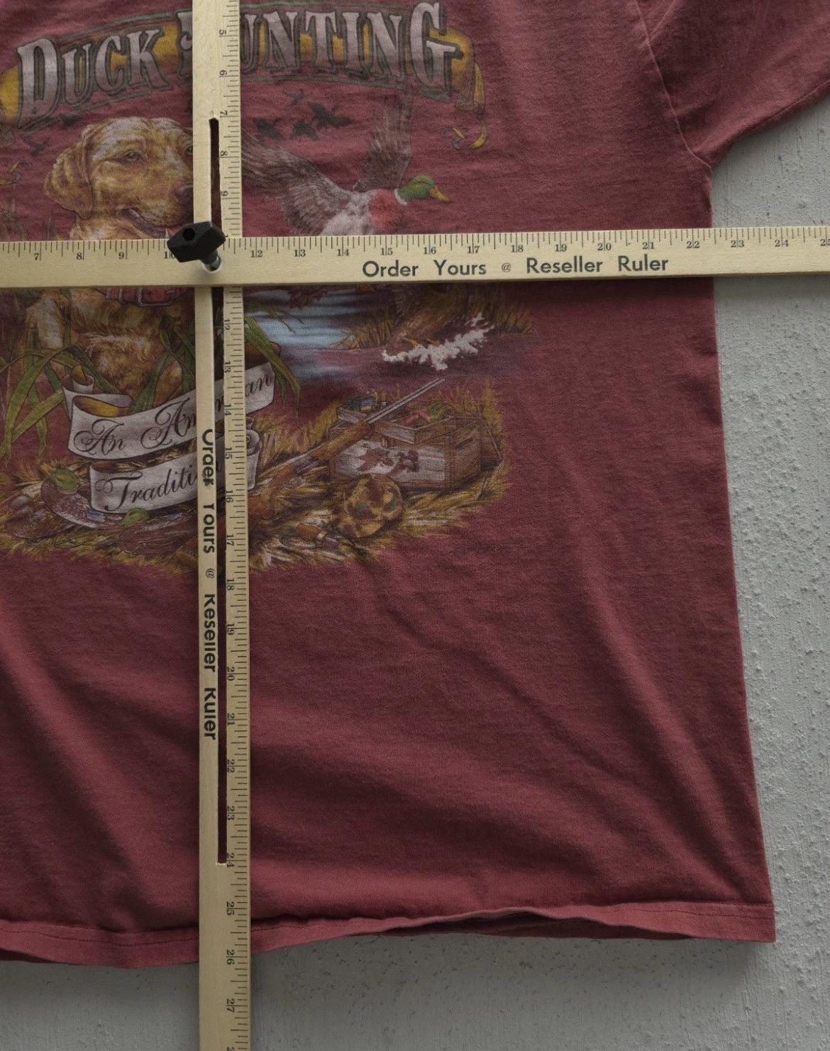 Vintage Hunting Tee Size US L / EU 52-54 / 3 - 6 Thumbnail
