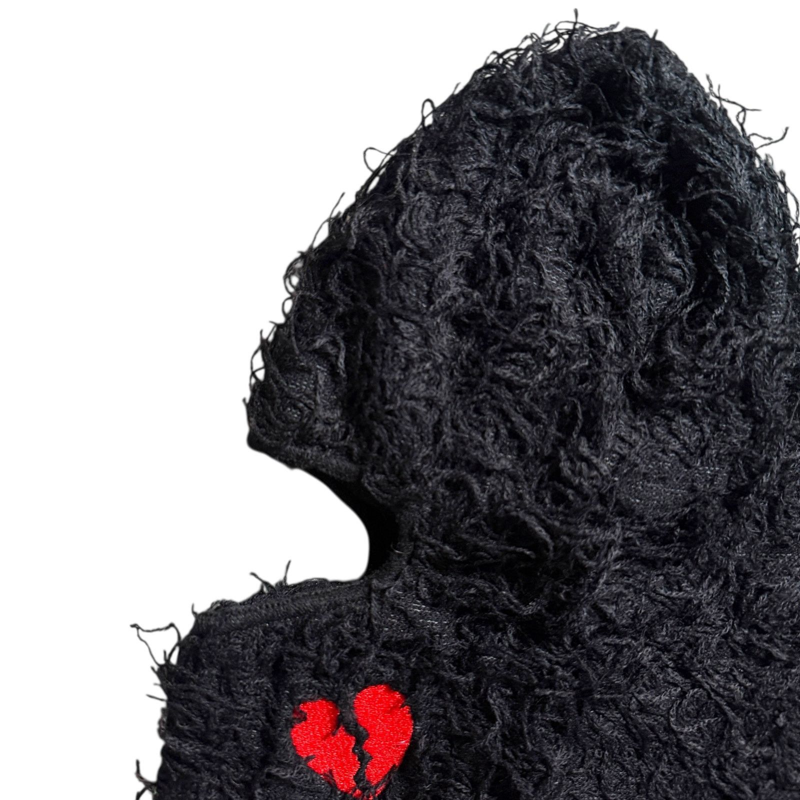 Other Fuzzy Woven Cloth Broken Heart Balaclava Men’s OS - Punk NWT Size ONE SIZE - 5 Thumbnail