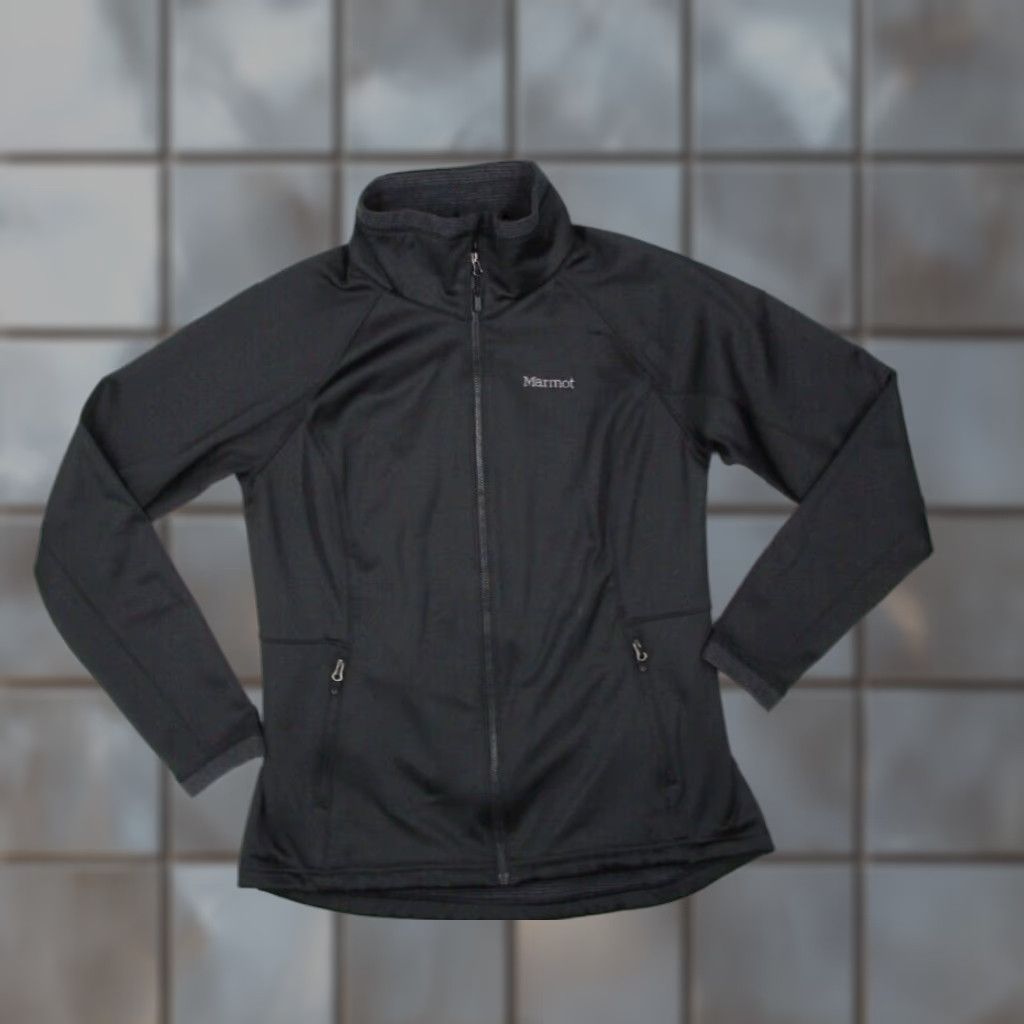 Marmot Marmot Jacket Women Large Black Full Zip Outdoor Travel Style J45410 Size L / US 10 / IT 46 - 1 Thumbnail